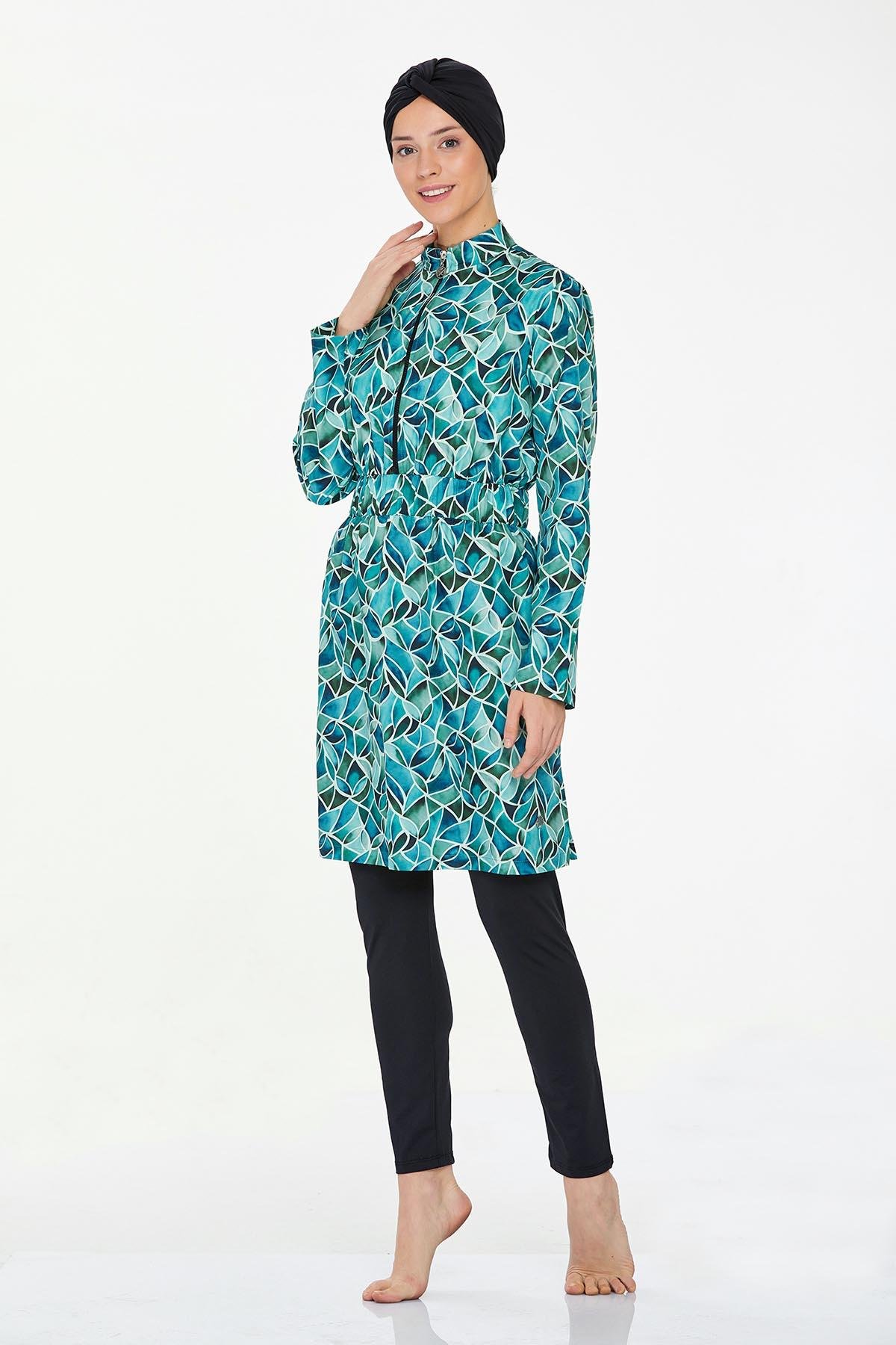 Maresiva 8268  Kadın Tam Kapalı Testtür Mayo