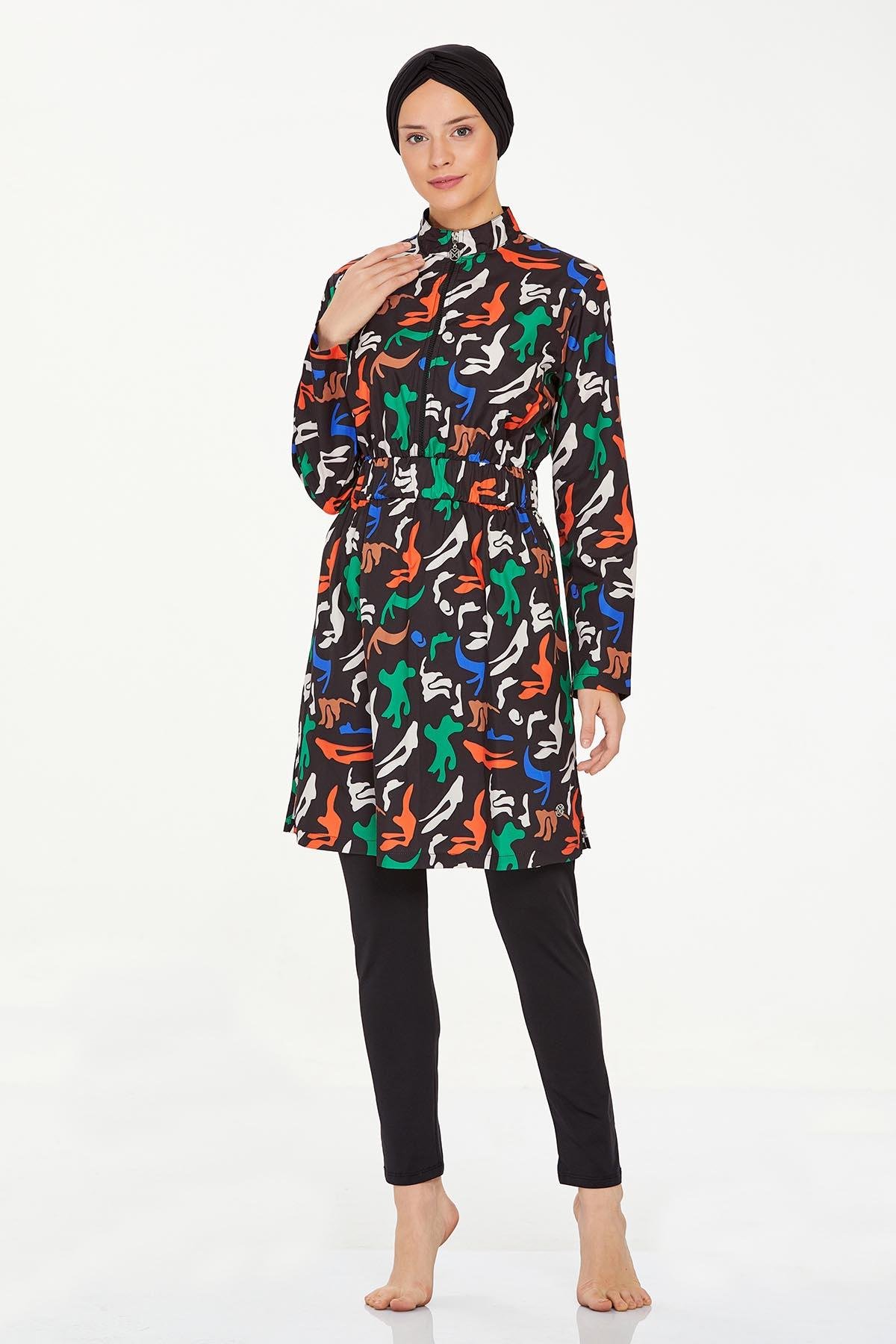 Maresiva 8270 Kadın Tam Kapalı Testtür Mayo