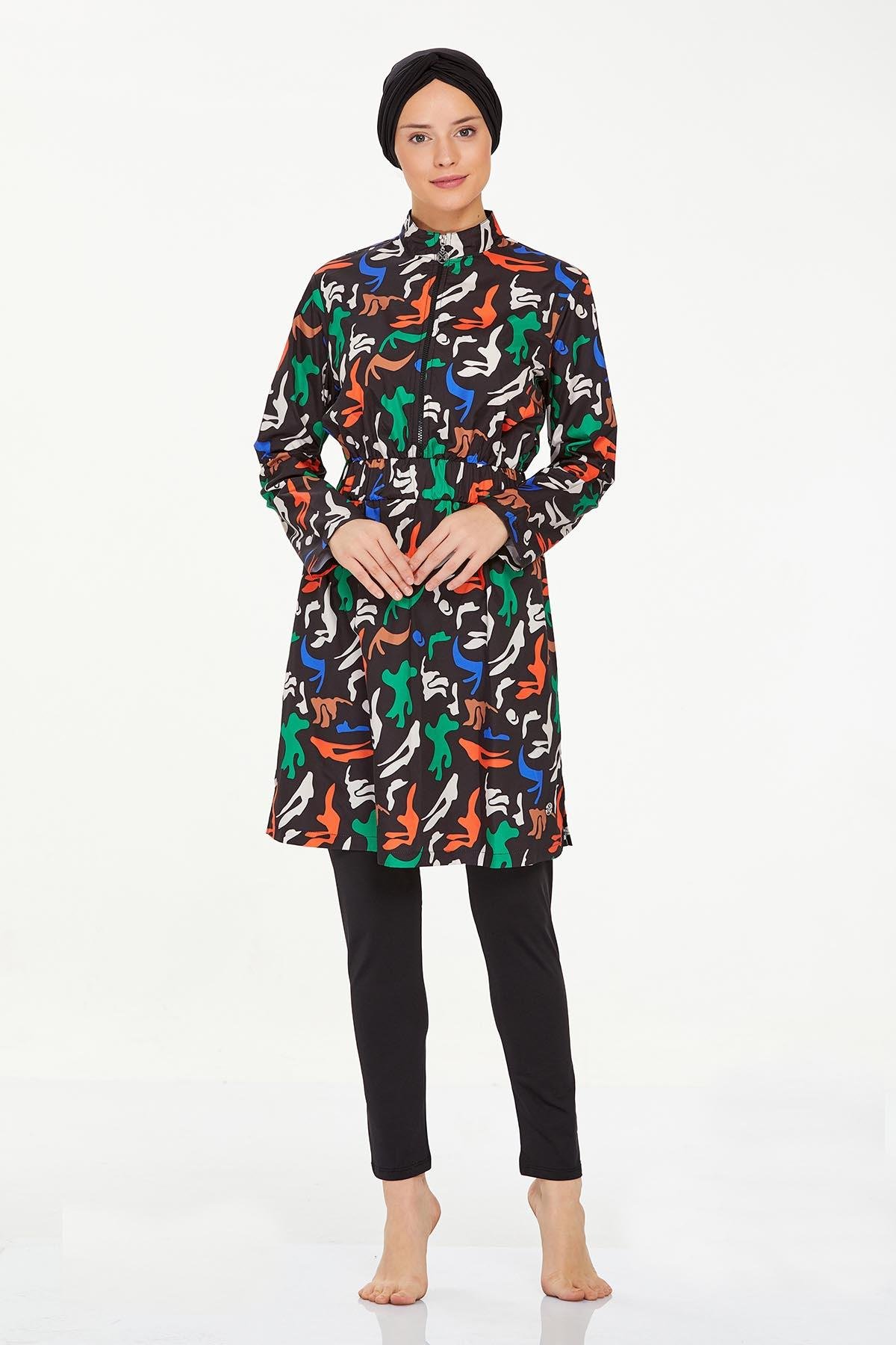 Maresiva 8270 Kadın Tam Kapalı Testtür Mayo