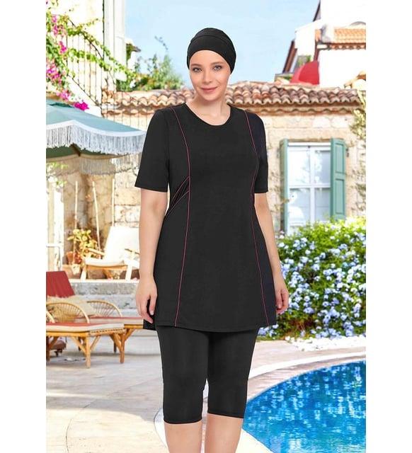 Maresiva 8322 Kadın Büyük Beden Tesettür Mayo