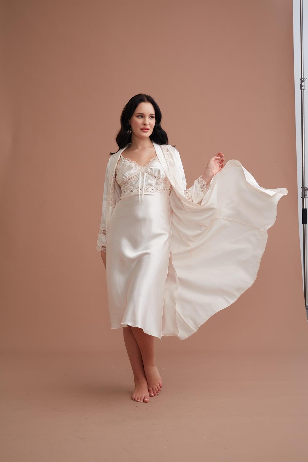 Marpessa 14126 Kadın Saten Altılı Takım