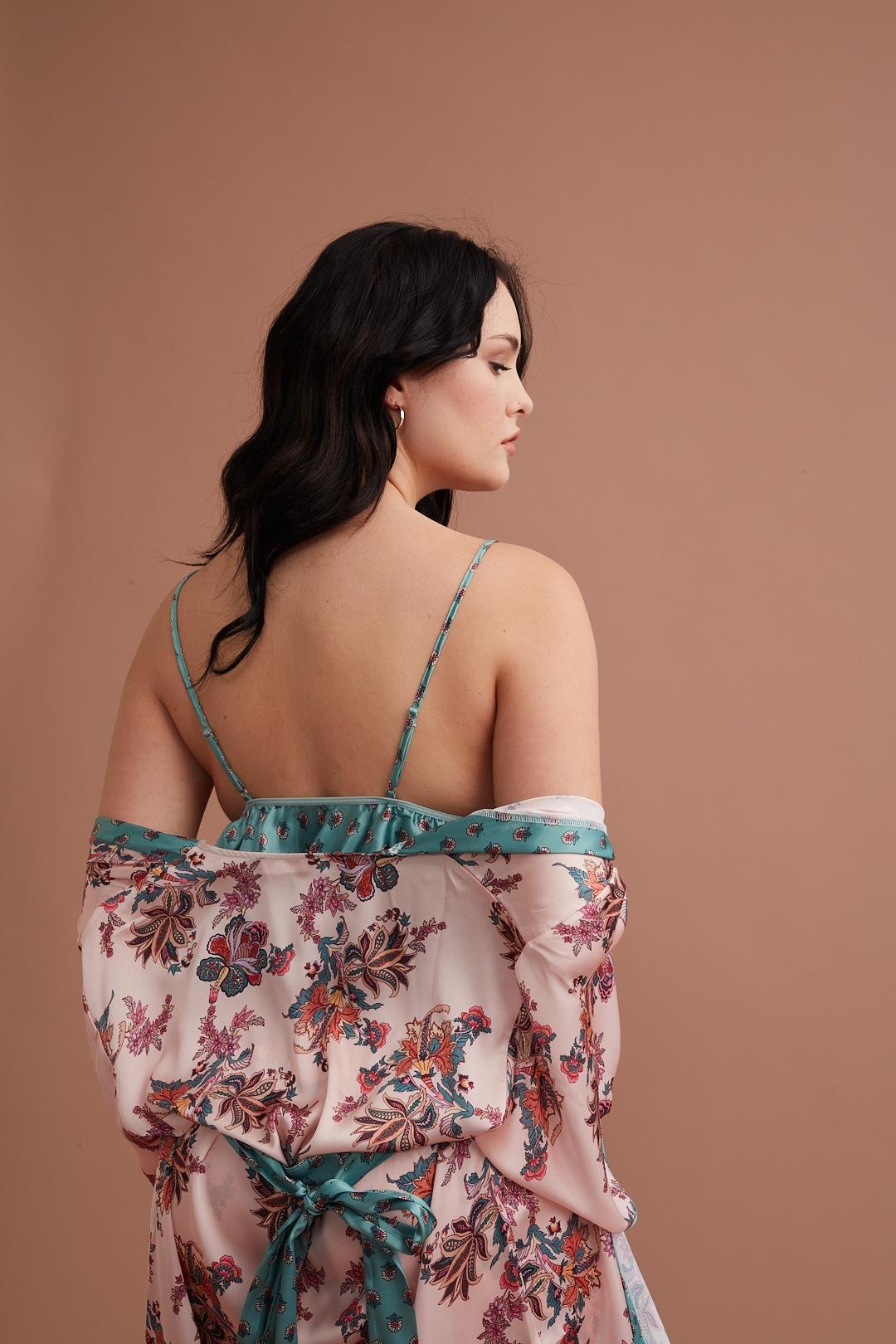 Marpessa 3014 Kadın Saten Üçlü Takım