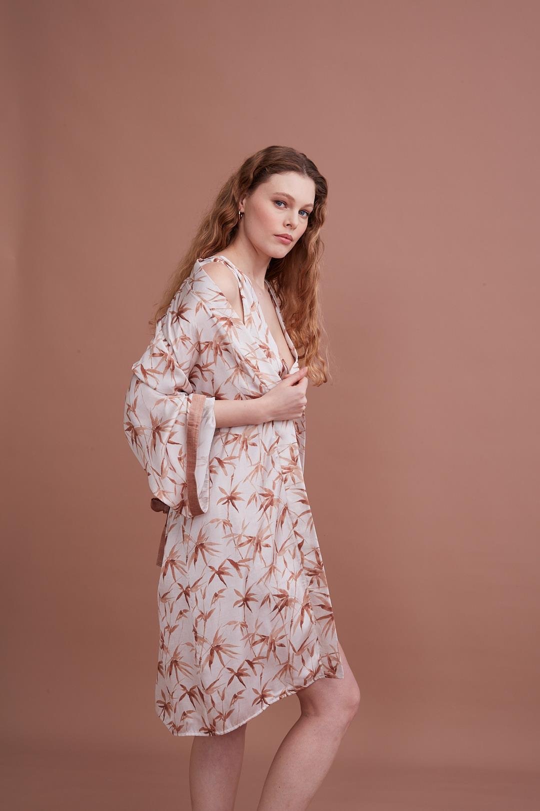 Marpessa 4010 Kadın Saten Dörtlü Takım