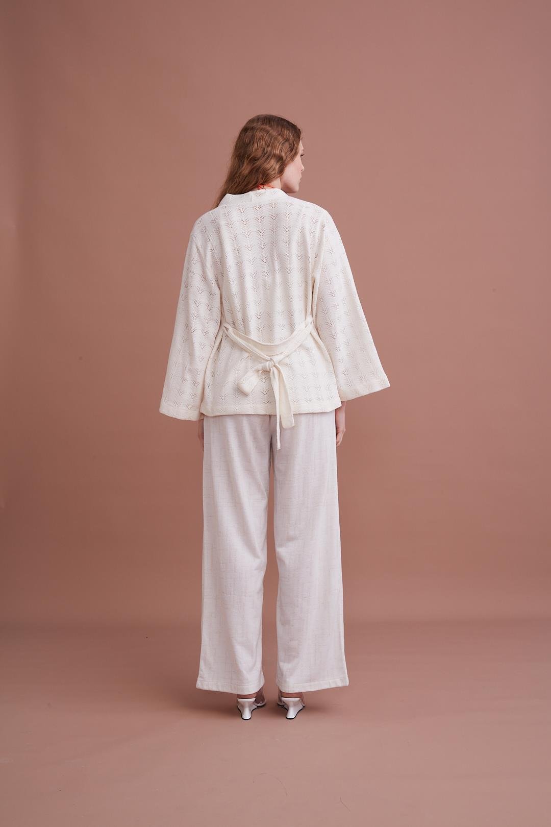 Marpessa 5015 Kadın Saten Üçlü Takım