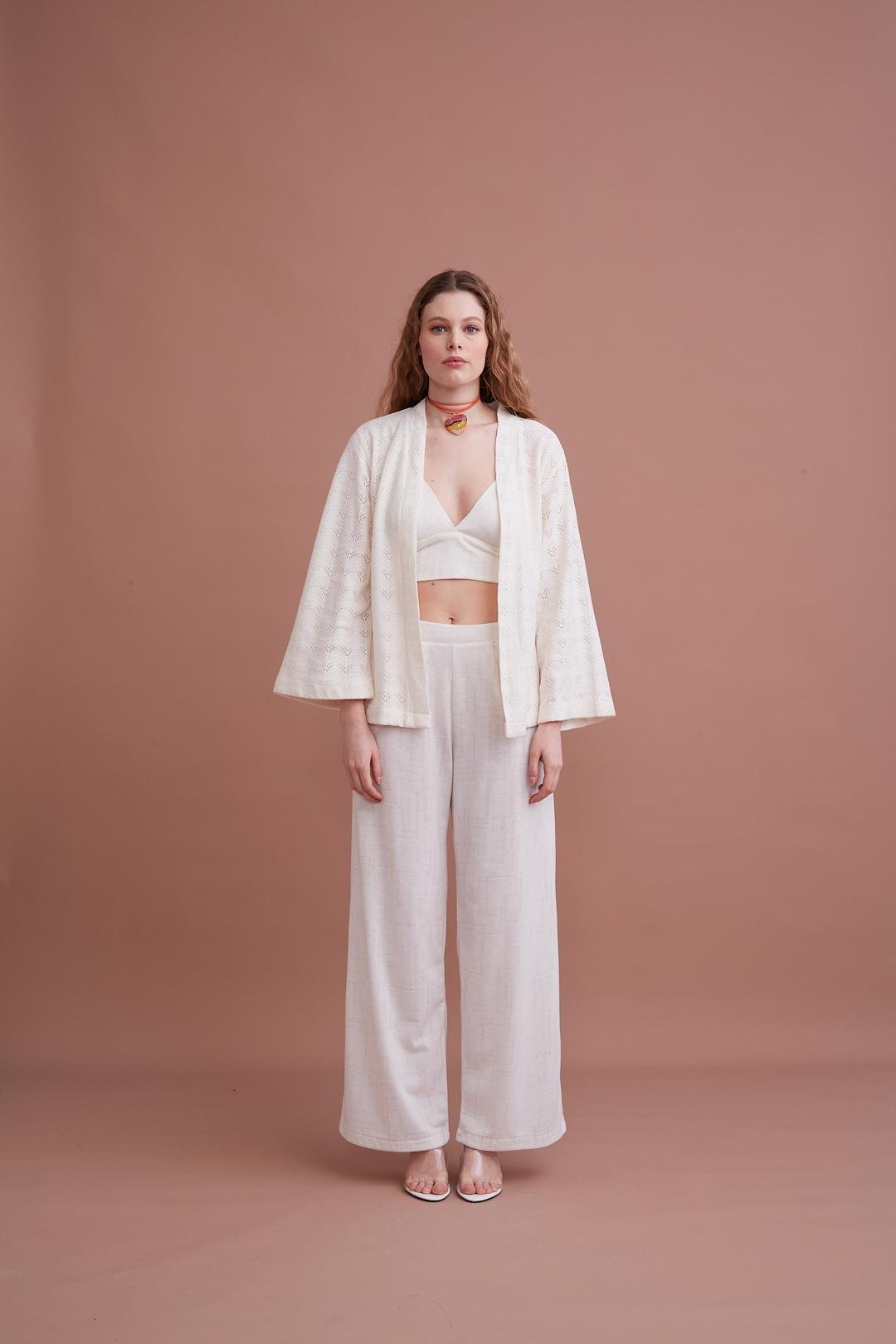 Marpessa 5015 Kadın Saten Üçlü Takım