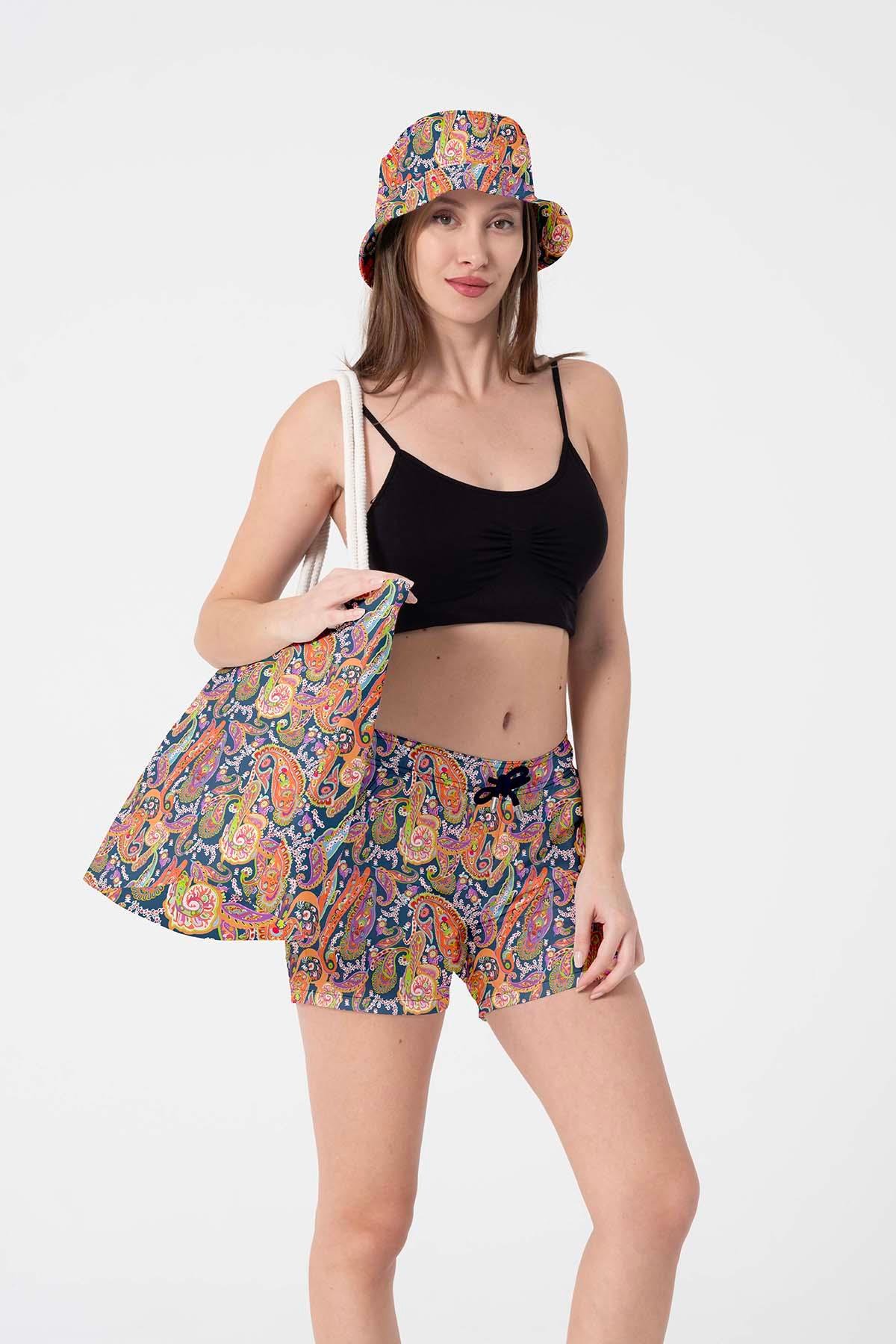 Miami Beach 5080 Kadın Evalı Plaj Çantası