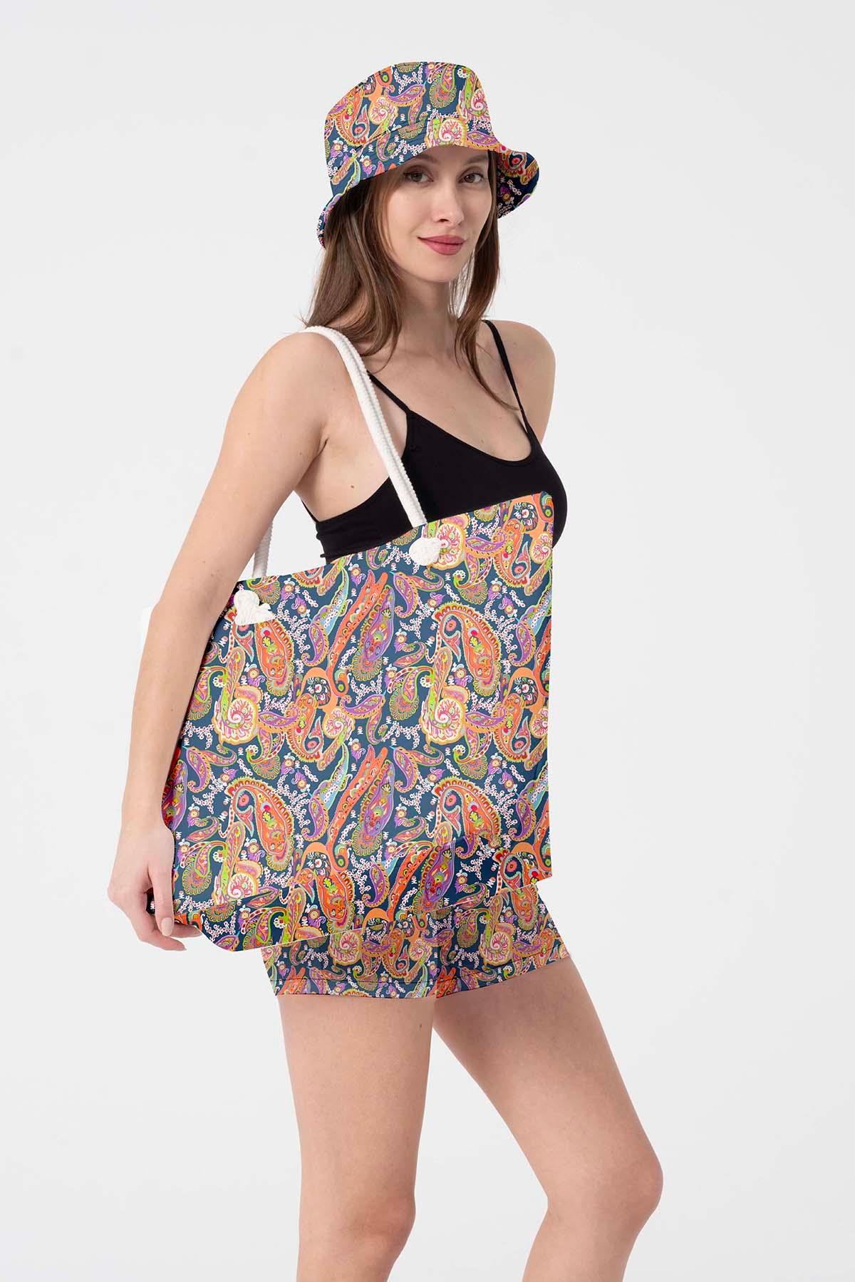 Miami Beach 5080 Kadın Evalı Plaj Çantası