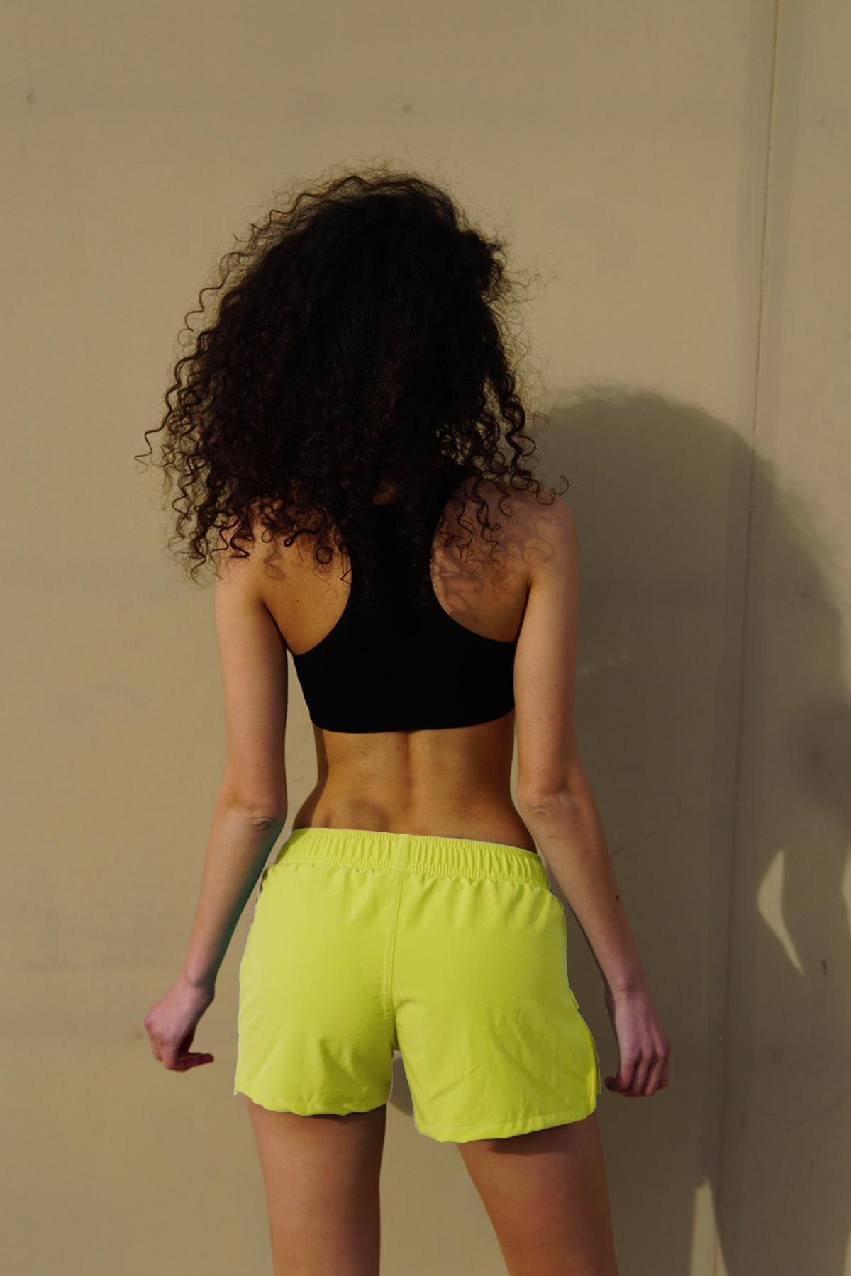 Miami Beach 816 Kadın Fermuarlı Şort