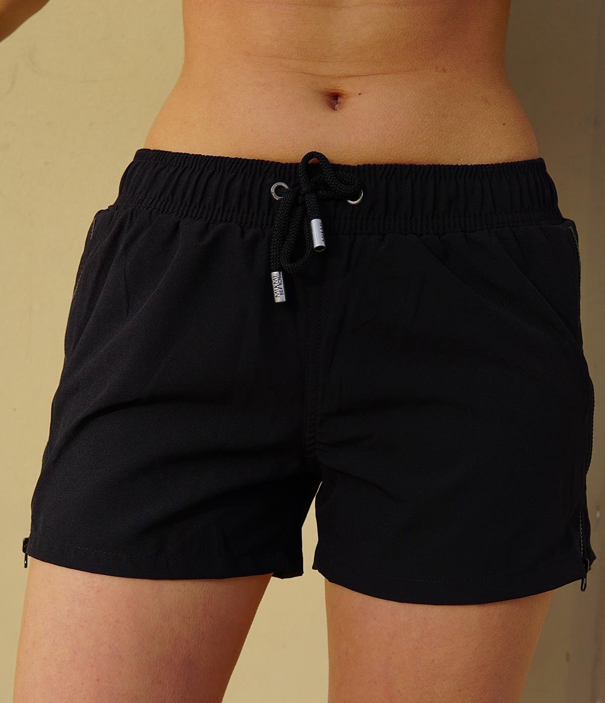 Miami Beach 816 Kadın Fermuarlı Şort