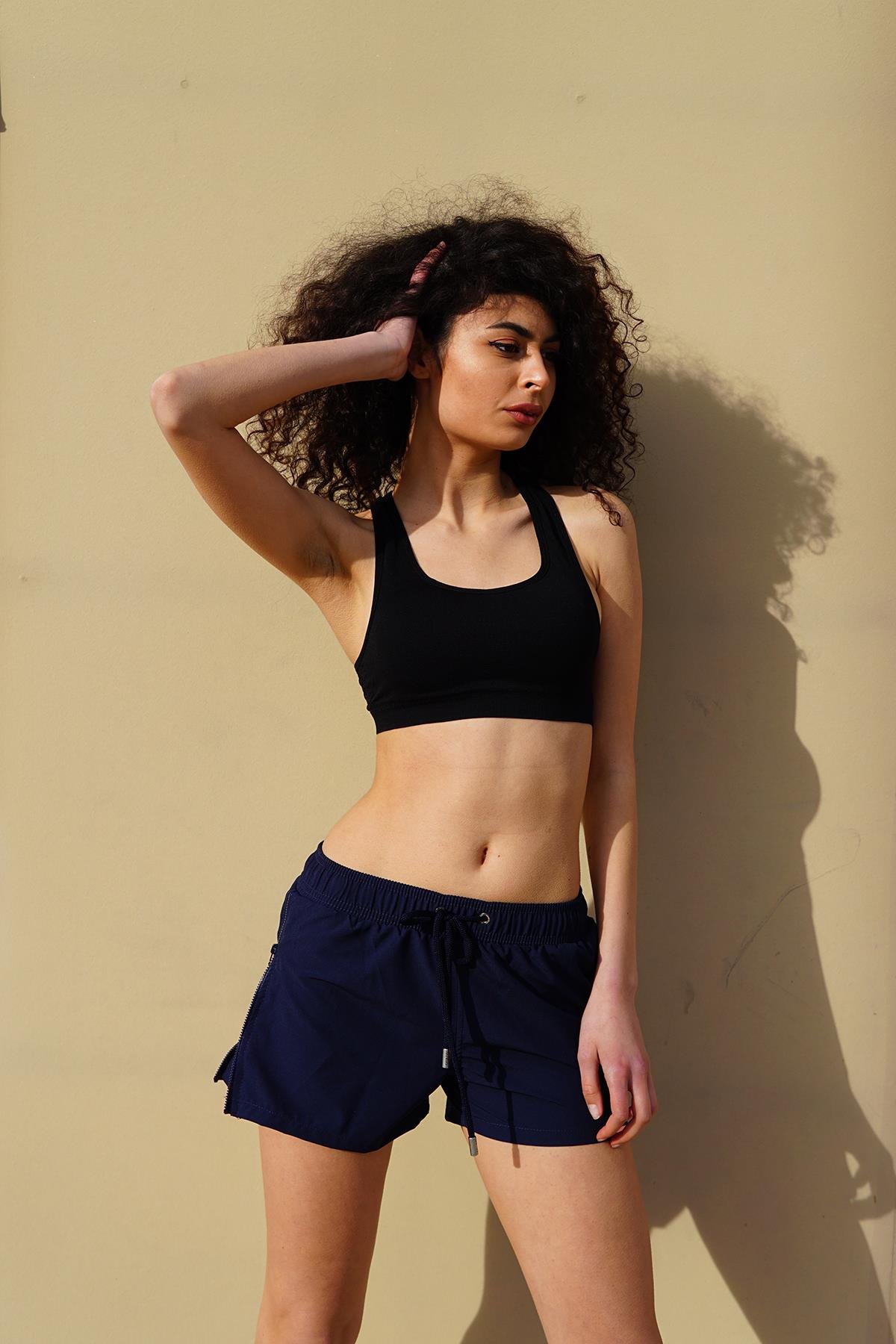 Miami Beach 816 Kadın Fermuarlı Şort