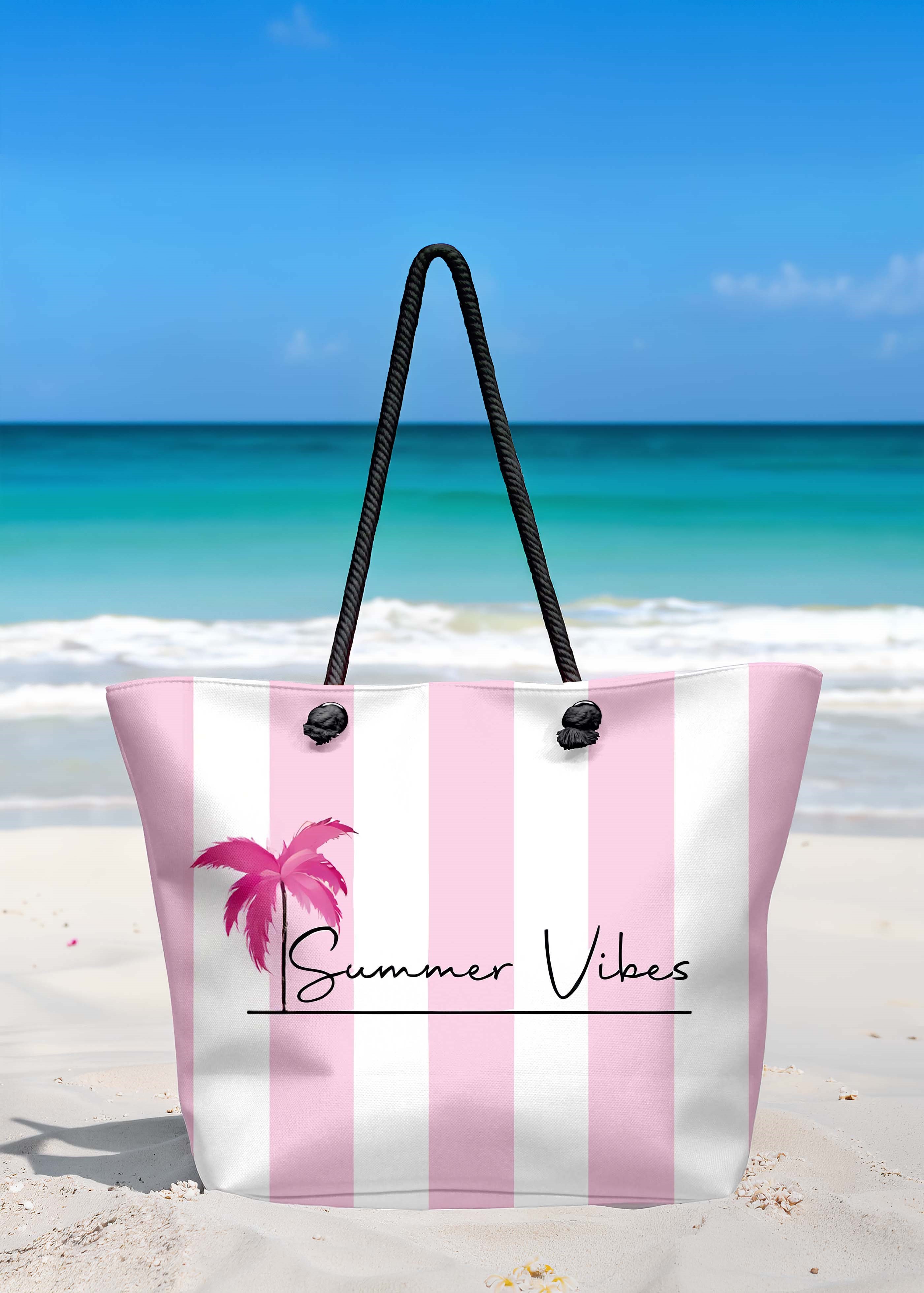 Miami Beach Kadın Evalı Plaj Çantası