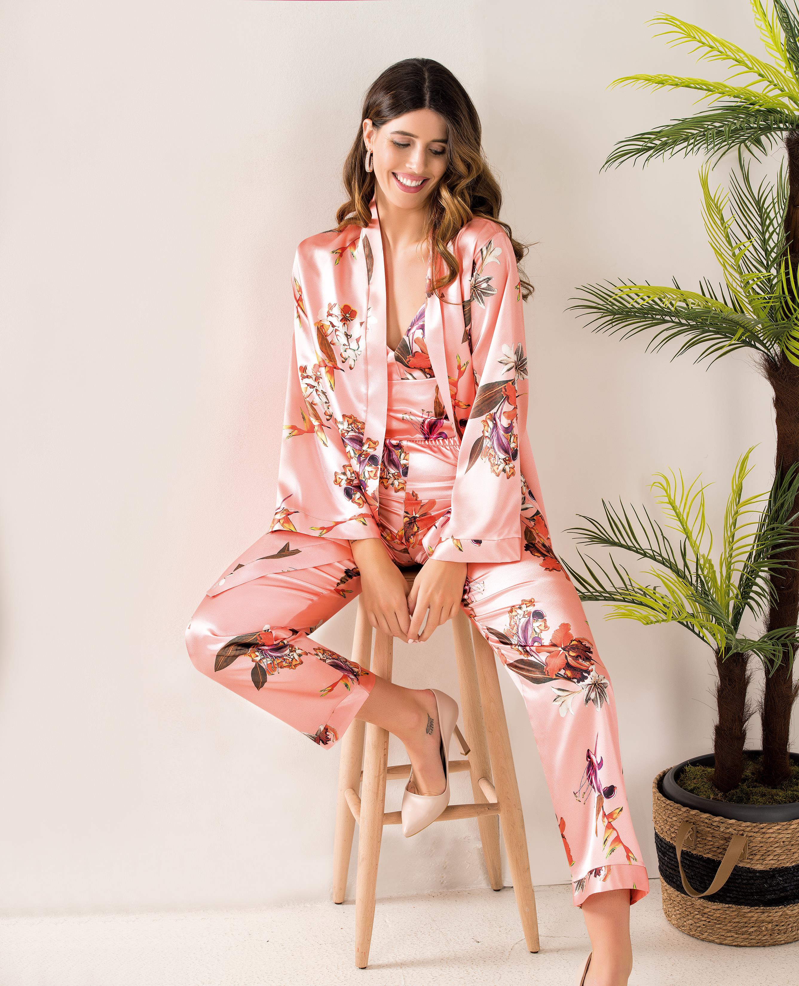 Moongirl 332 Kadın Üçlü Pijama Takım