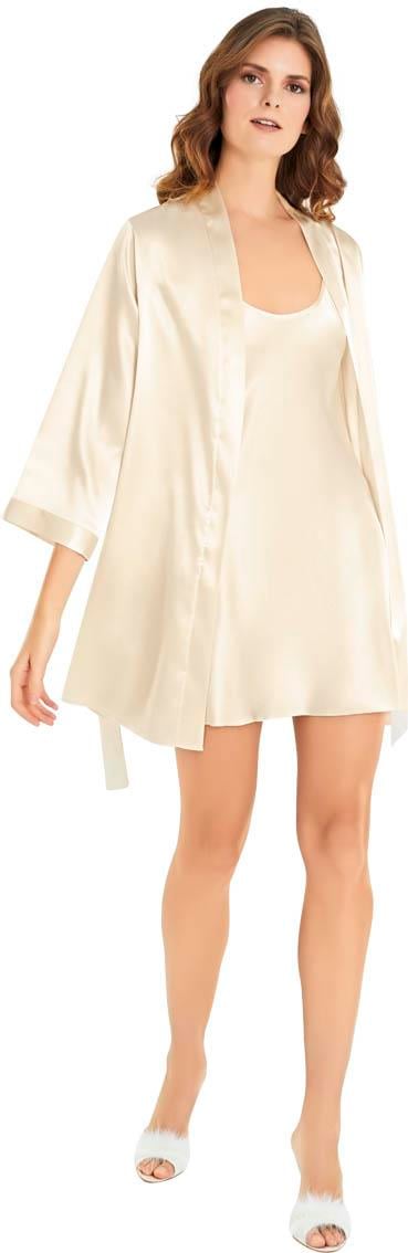 Moongirl 360 Kadın Saten Kısa İkili Takım