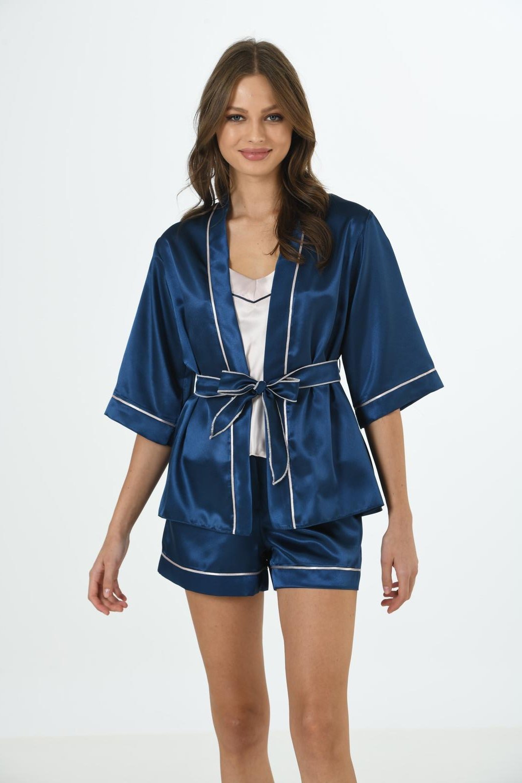 Moongirl 536 Kadın Üçlü Pijama Takım