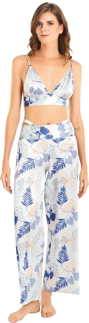 Moongirl 726 Kadın Üçlü Pijama Takım