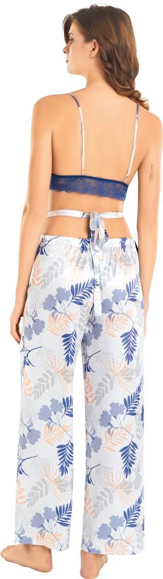 Moongirl 726 Kadın Üçlü Pijama Takım