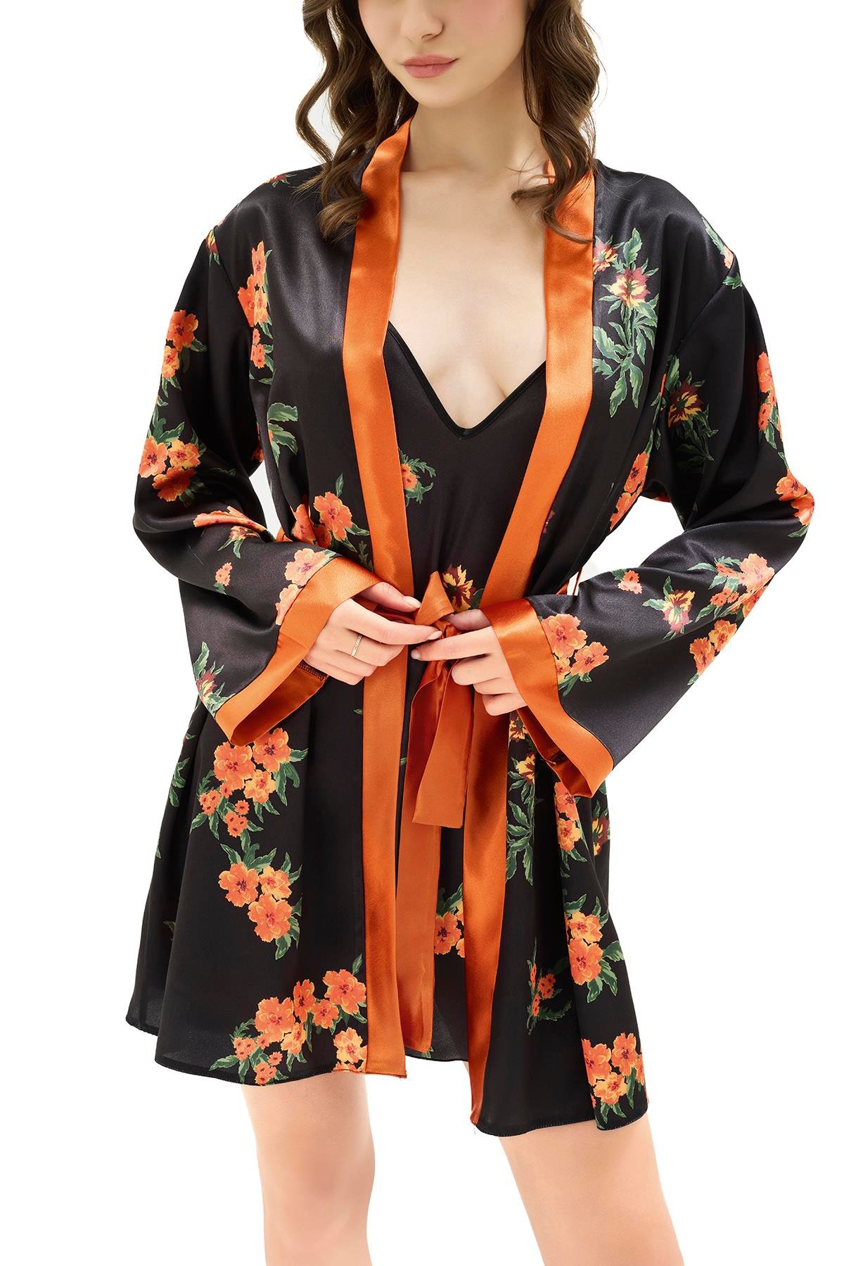 Moongirl 943 Kadın İkili Gecelik Takım