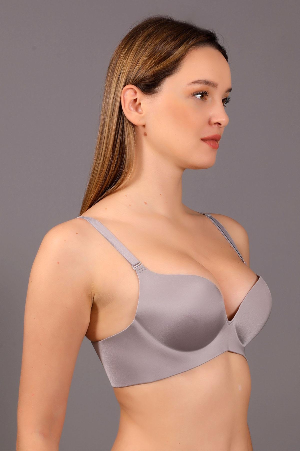 New Bra 336045 Destekli Lazer Kesim Sütyen