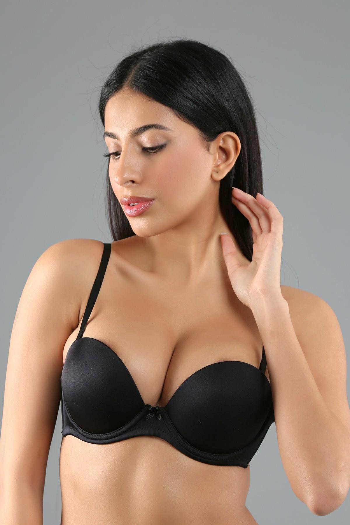 New Bra 337040 Çift Destekli Straplez Sütyen