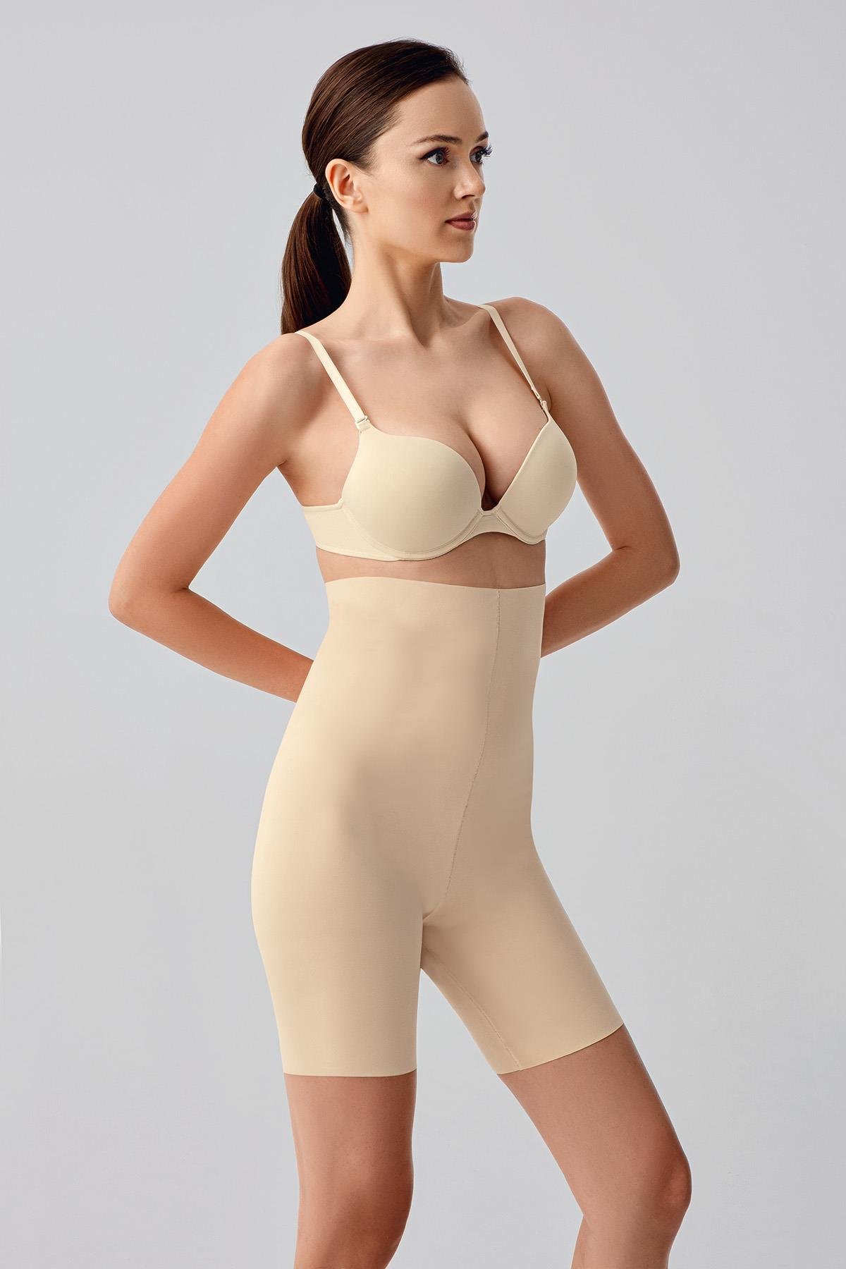 New Bra 369210 Kadın Lazer Kesim Şort Korse