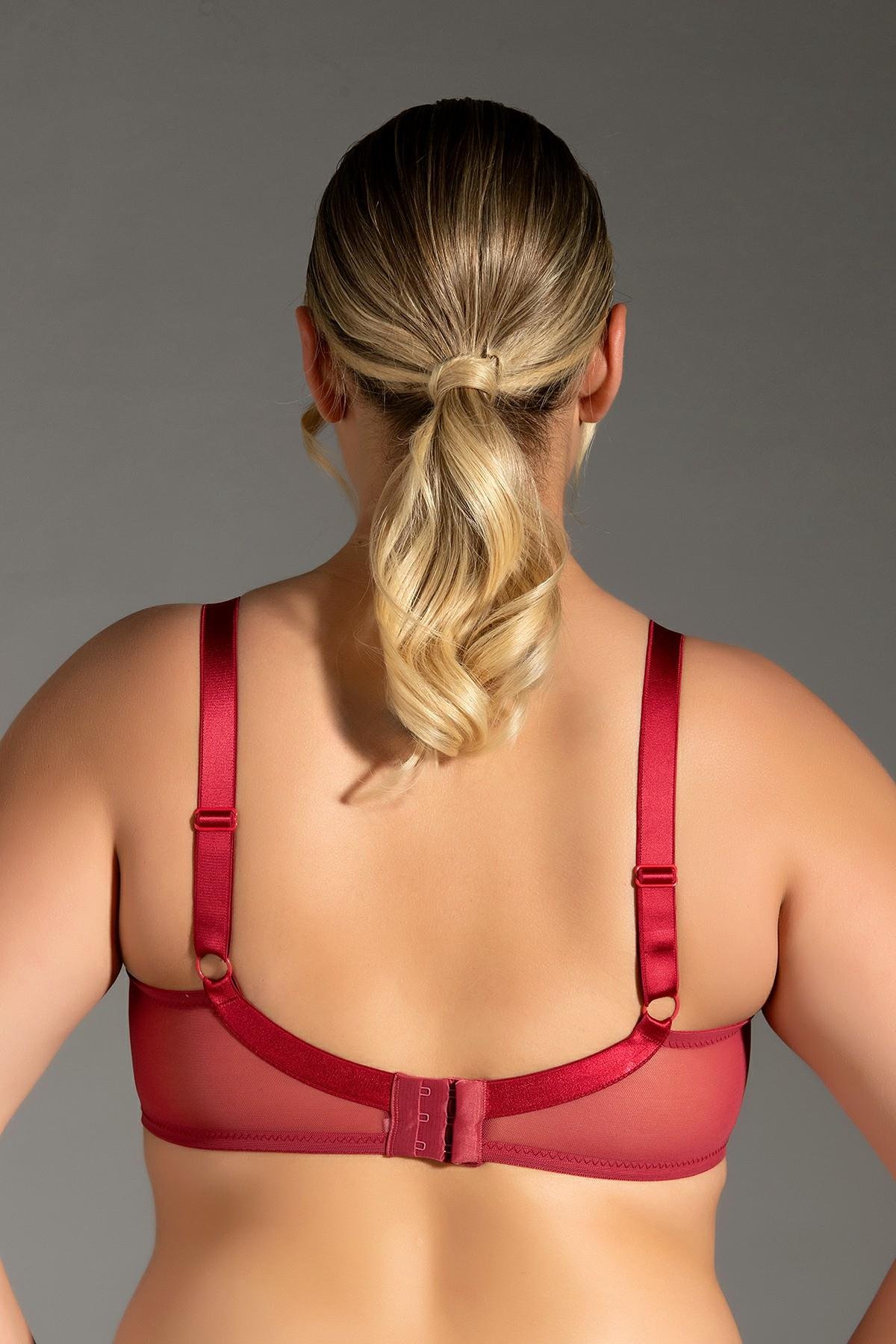 New Bra 8042 Kadın Dantelli Desteksiz Sütyen