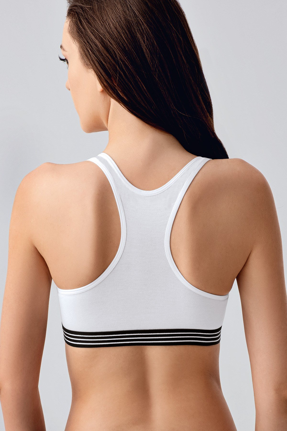 New Bra Ekru Desteksiz Başlangıç Sütyeni