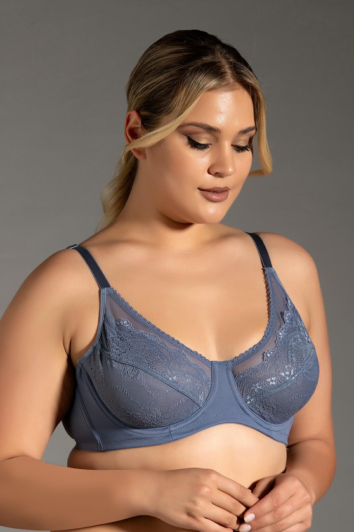 New Bra Koyu Mavi Desteksiz Sütyen