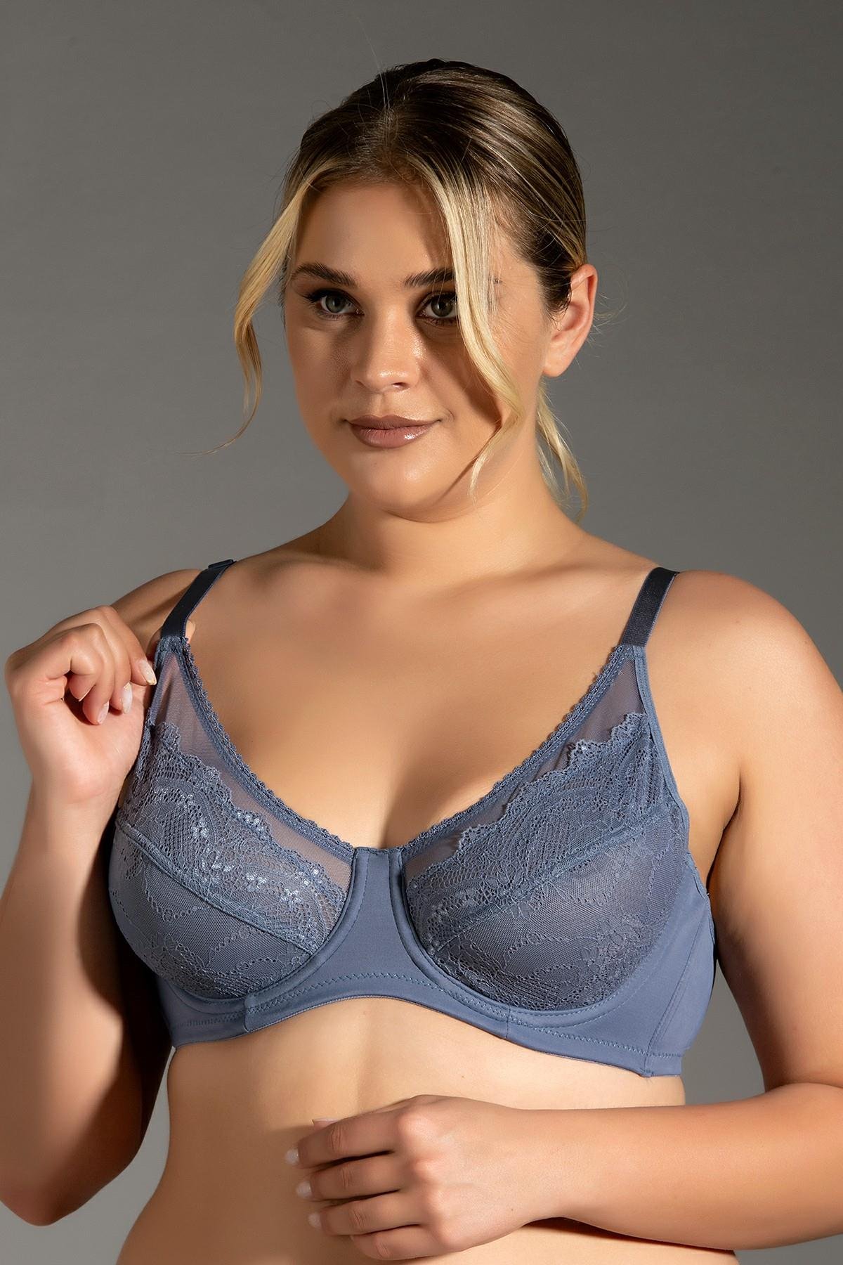 New Bra Koyu Mavi Desteksiz Sütyen