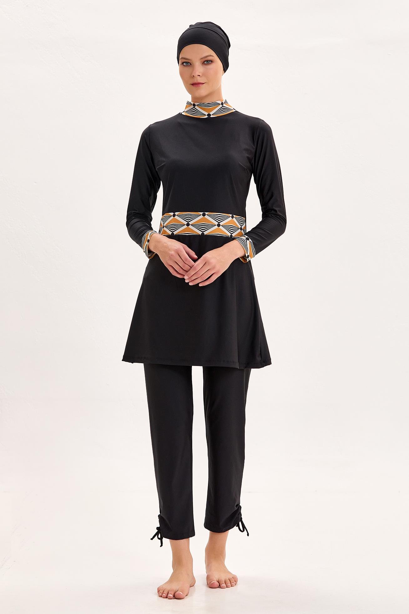 Rıvamare 0731-83 Kadın Tam Kapalı Tesettür Mayo