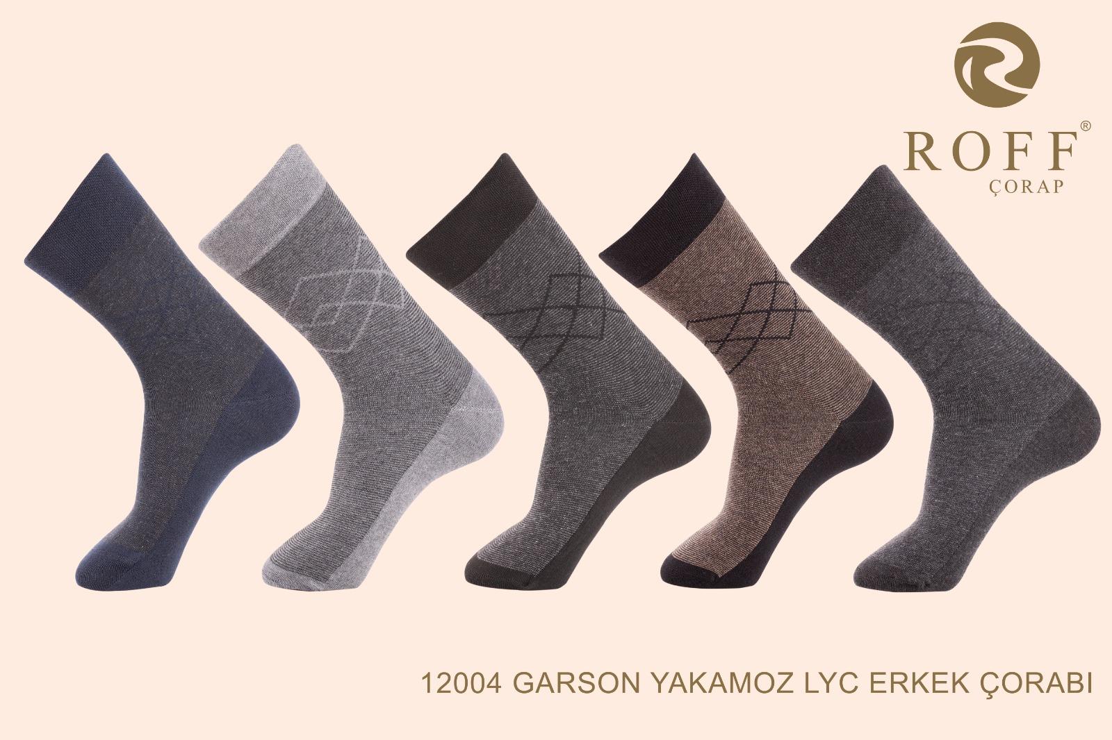 Roff 12004 Erkek G.Yakamoz Lyc. Soket Çorap