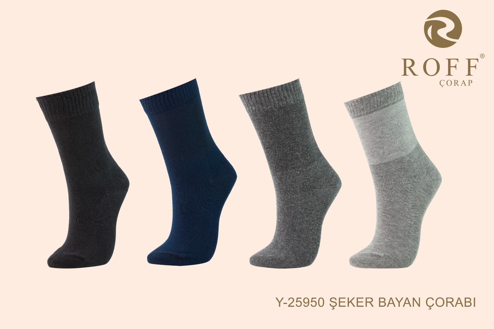 Roff Kadın Şeker Çorabı
