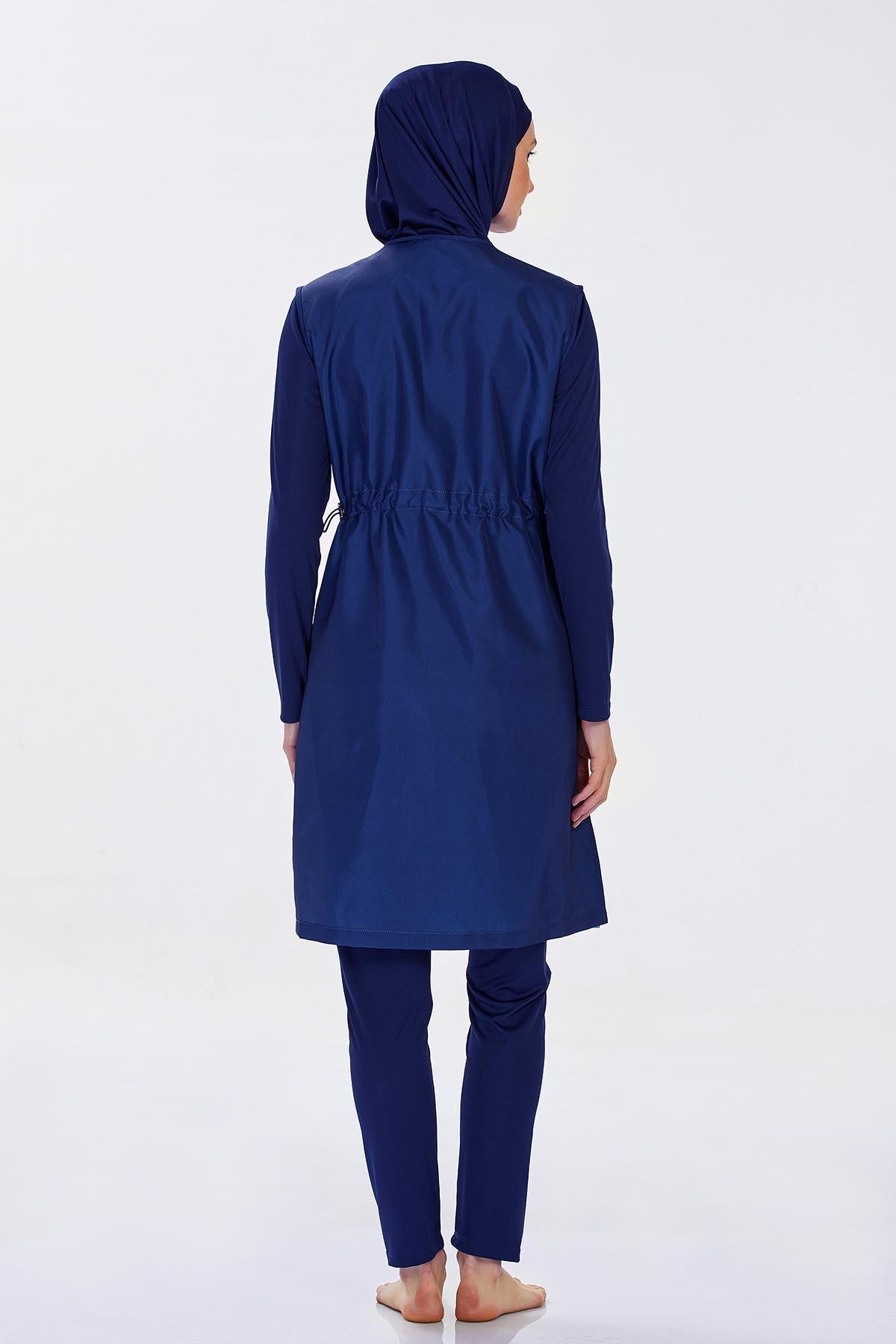 Rozamay 9254 Kadın Likralı Tam Kapalı Tesettür Mayo