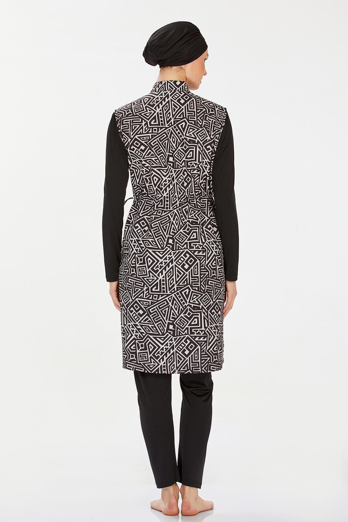 Rozamay 9270 Kadın Likralı Tam Kapalı Tesettür Mayo