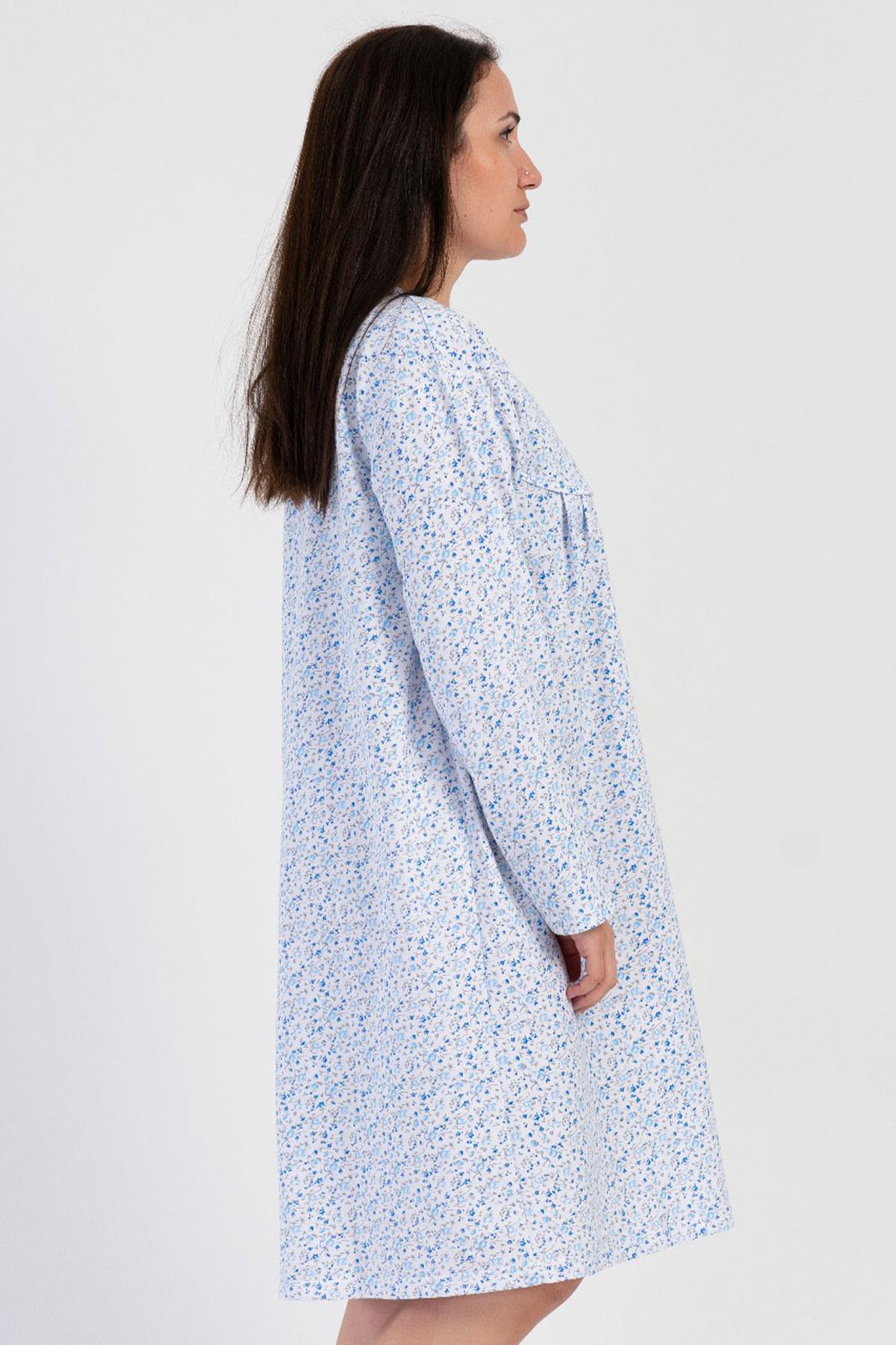 Vienetta 1617033018 Kadın Uzun Kollu B.B. Gecelik