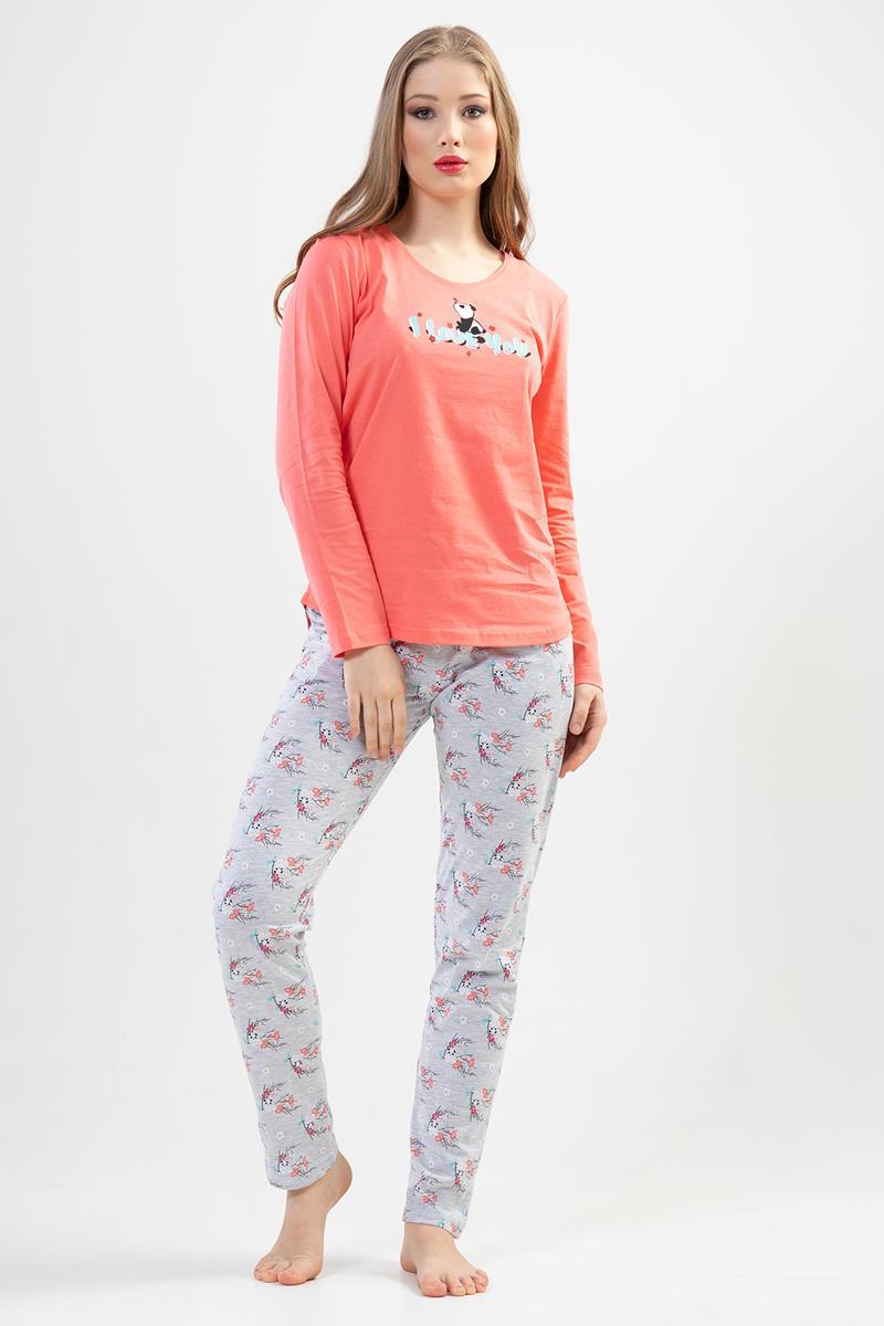 Vienetta 2010655740 Kadın Uzun Kollu Pijama Takımı