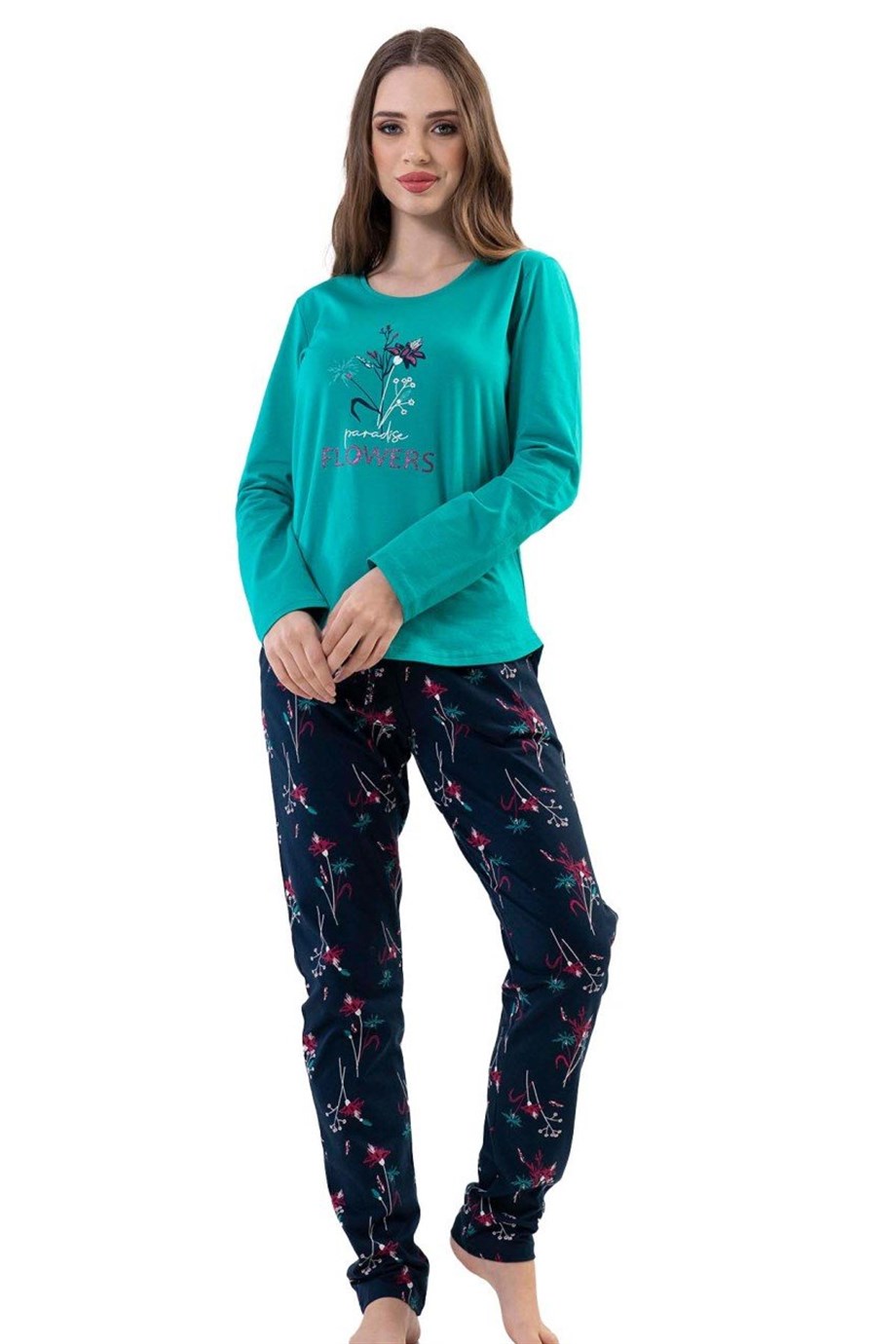 Vienetta 2010860386 Kadın Uzun Kollu Pijama Takımı