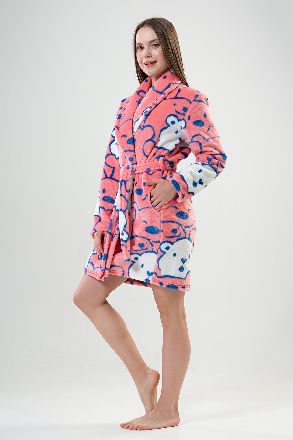 Vienetta 2020920352 Kadın Uzun Kollu Welsoft Sabahlık