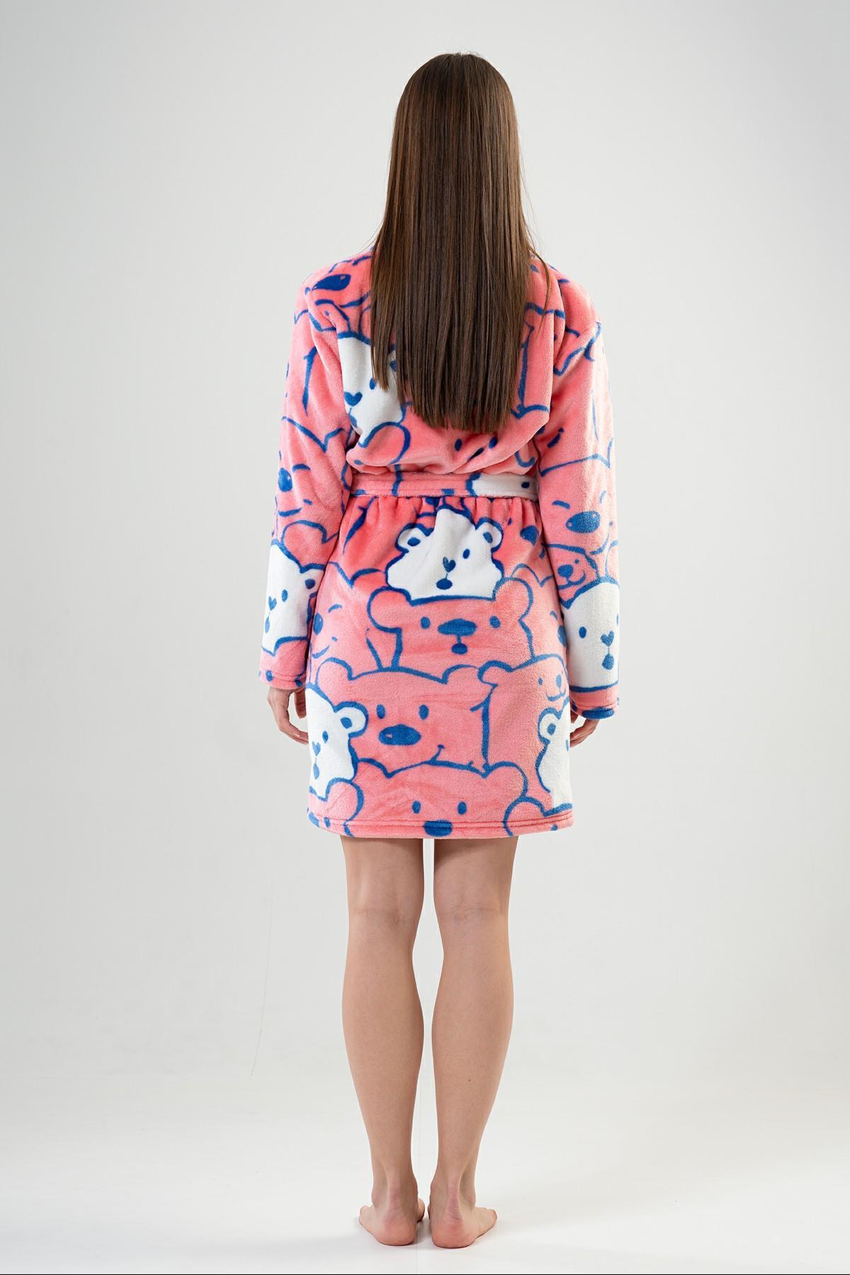 Vienetta 2020920352 Kadın Uzun Kollu Welsoft Sabahlık