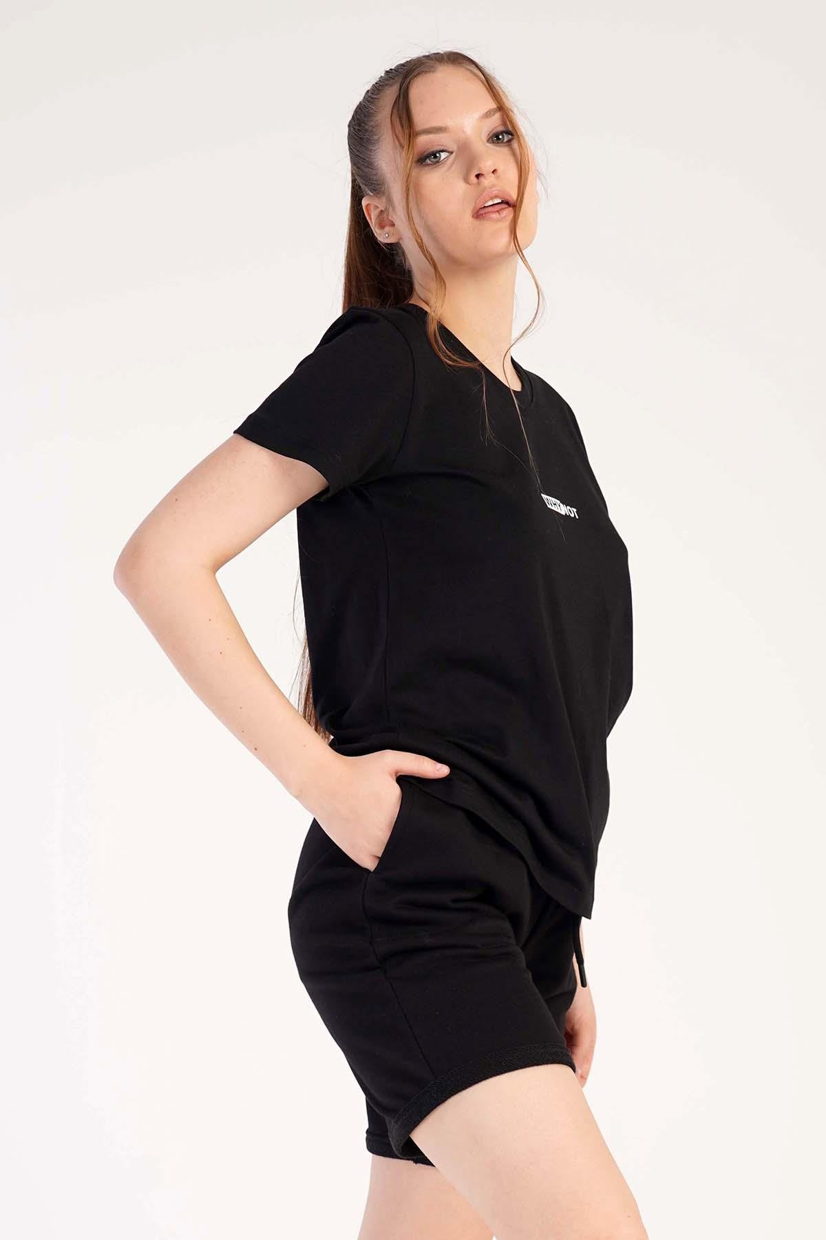 Vienetta 3010170000 Kadın Kısa Kollu Şortlu Pijama Takımı