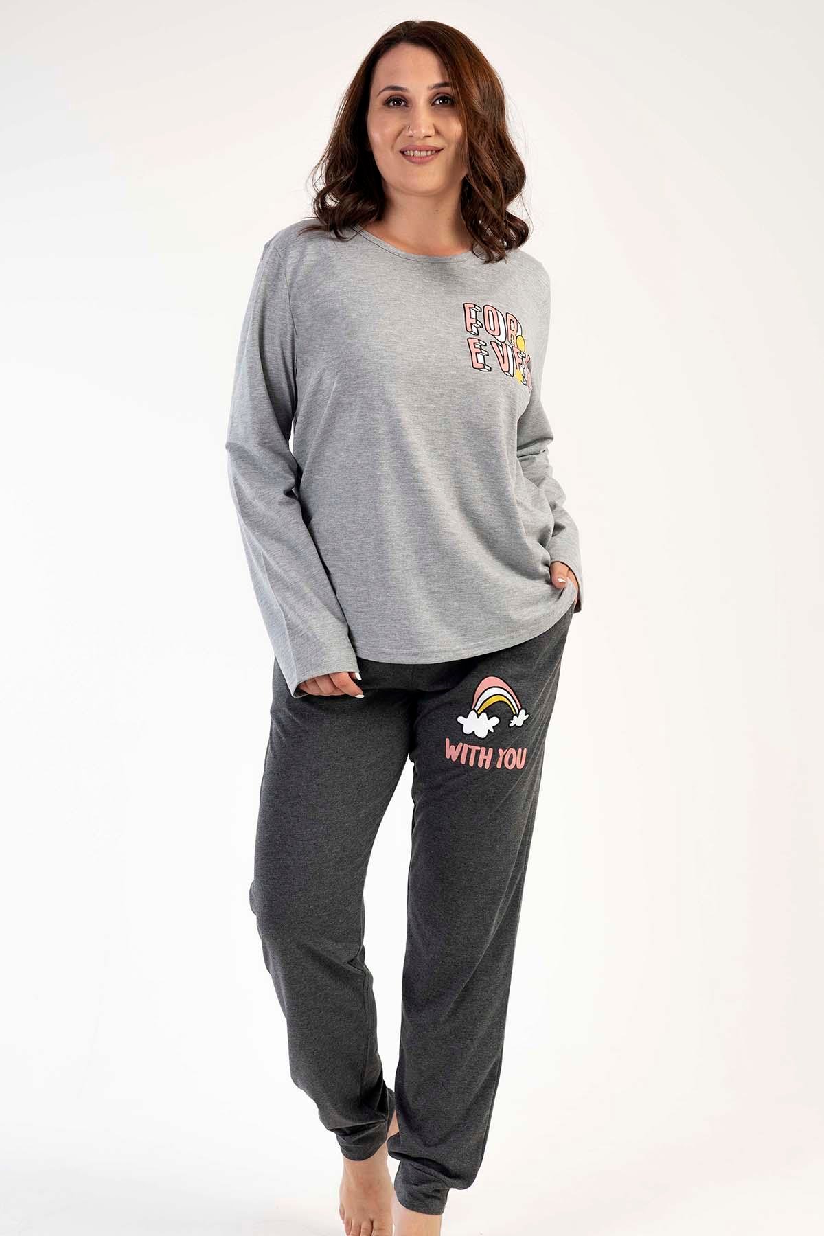 Vienetta 3032790000 Kadın Uzun Kollu B.B.Pijama Takımı