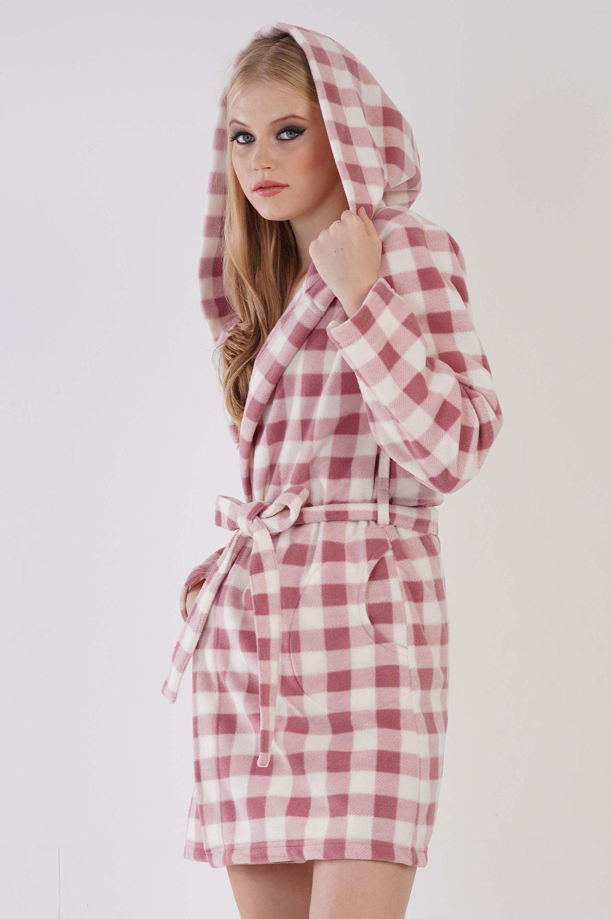 Vienetta 3041552812 Kadın Polar Sabahlık