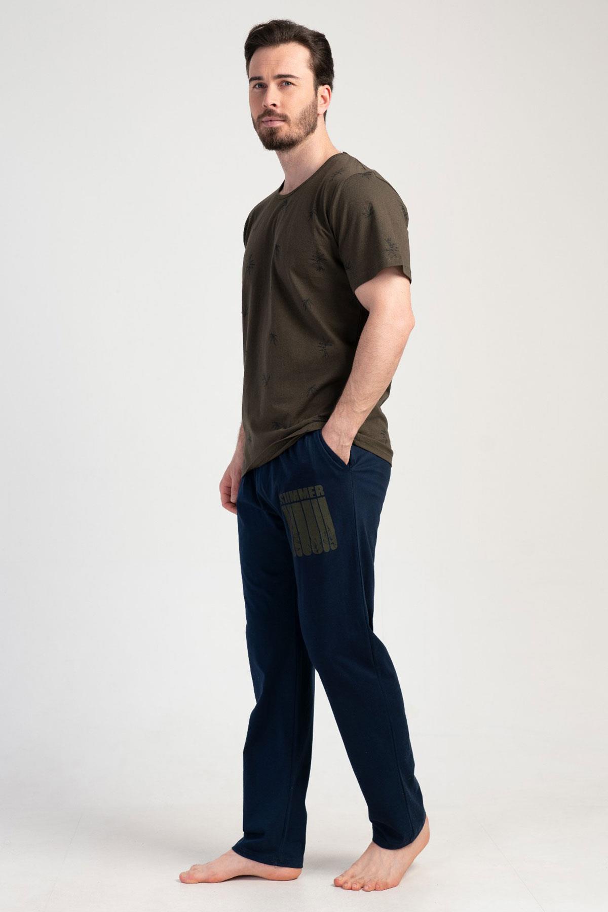 Vienetta 3110193625 Erkek Kısa Kollu Pijama Takımı