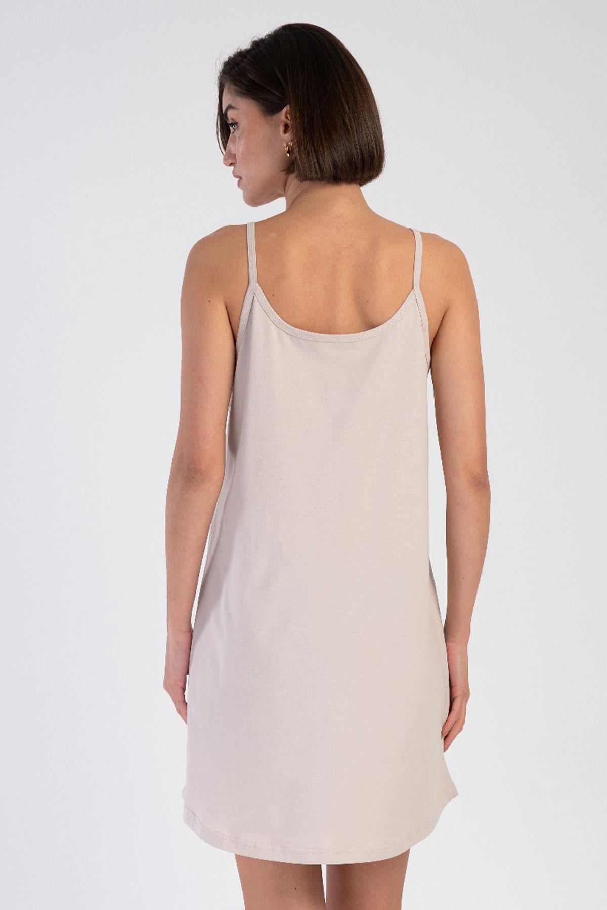 Vienetta 3120790000 Kadın İp Askılı Ev Elbisesi