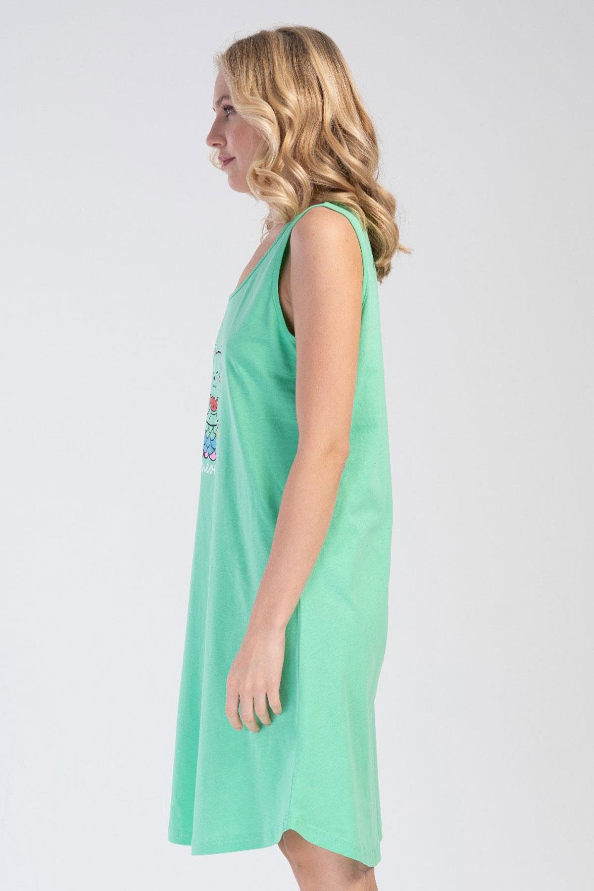 Vienetta 3120860000 Kadın Kalın Askılı Ev Elbisesi