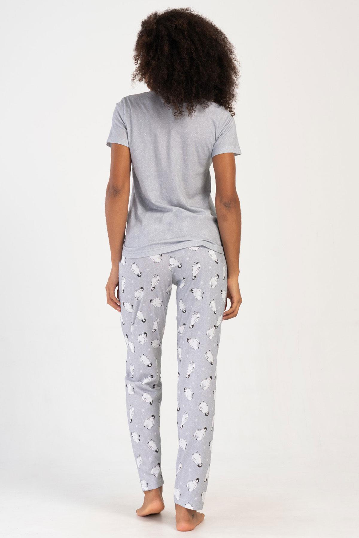 Vienetta 4051501178 Kadın Kısa Kollu Pijama Takımı