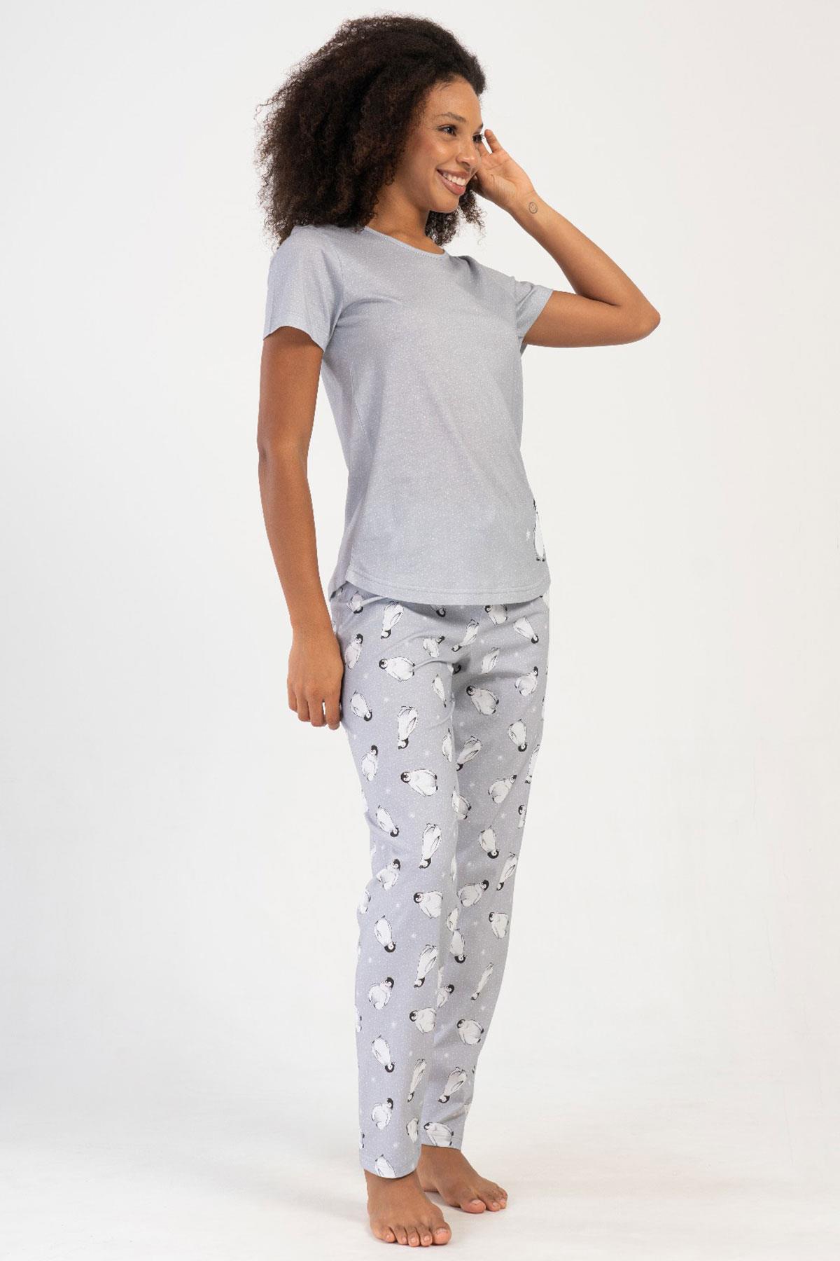 Vienetta 4051501178 Kadın Kısa Kollu Pijama Takımı