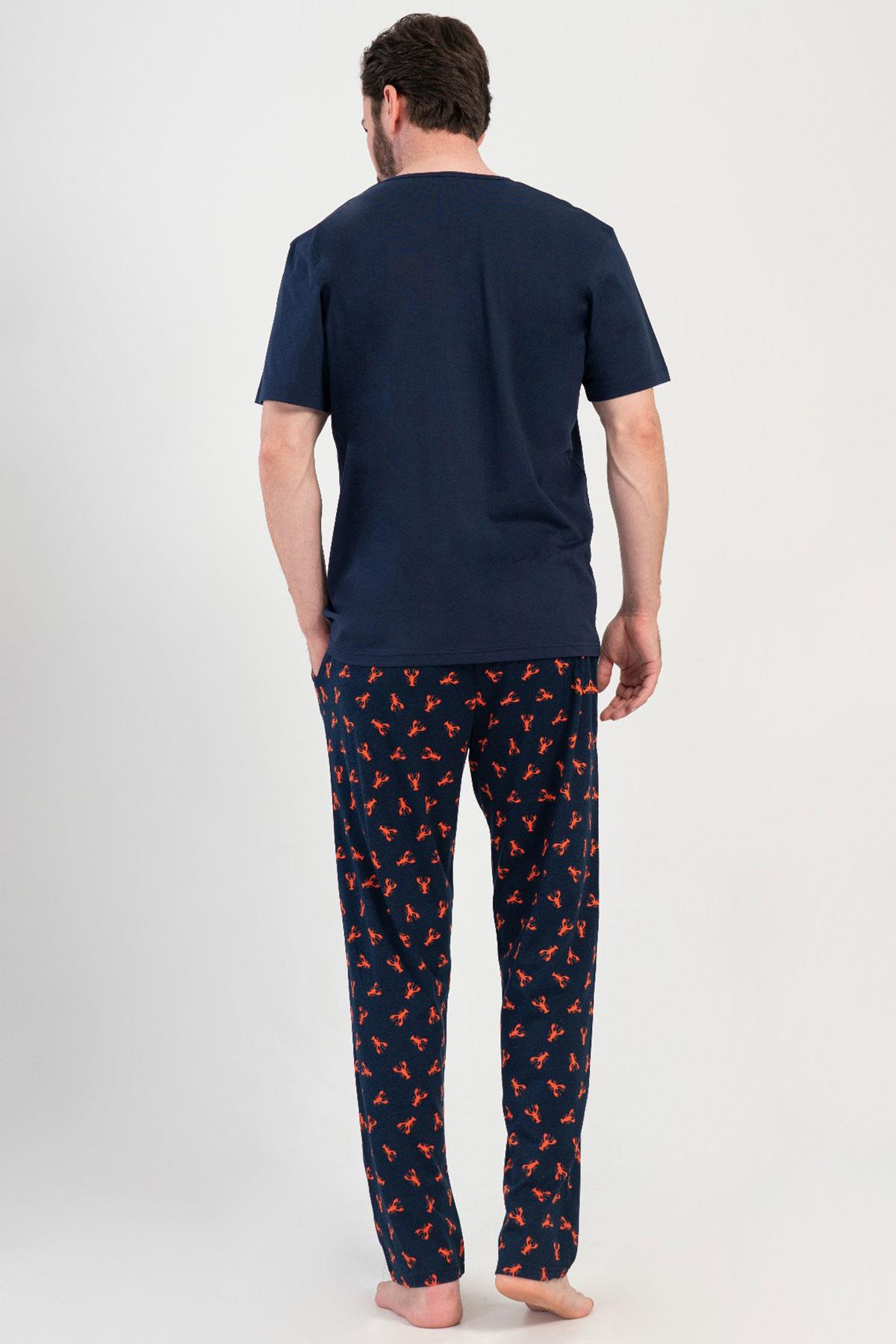 Vienetta 4081190137 Erkek Kısa Kollu Pijama Takımı