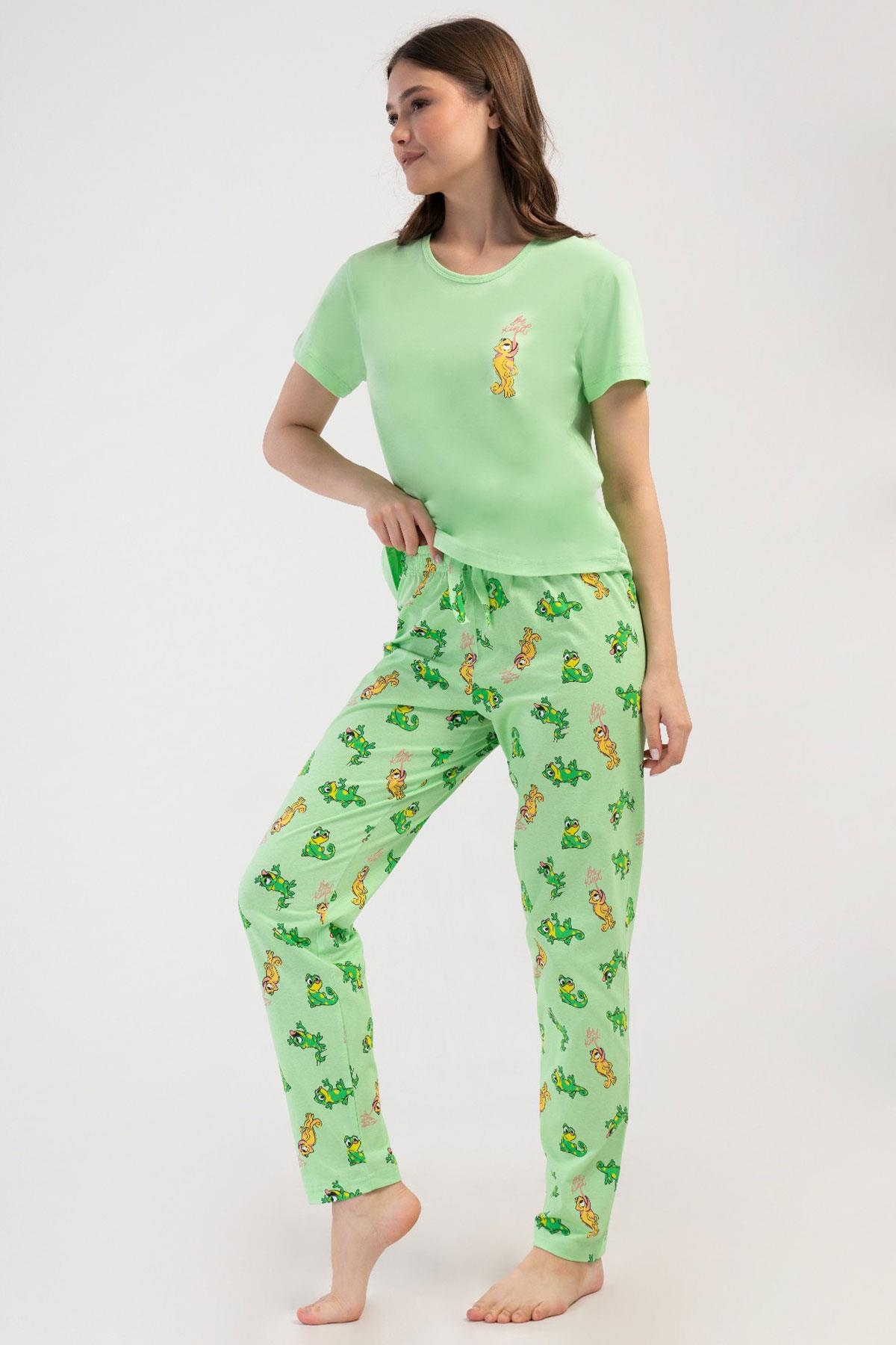 Vienetta 4082856820 Kadın Kısa Kollu Pijama Takımı