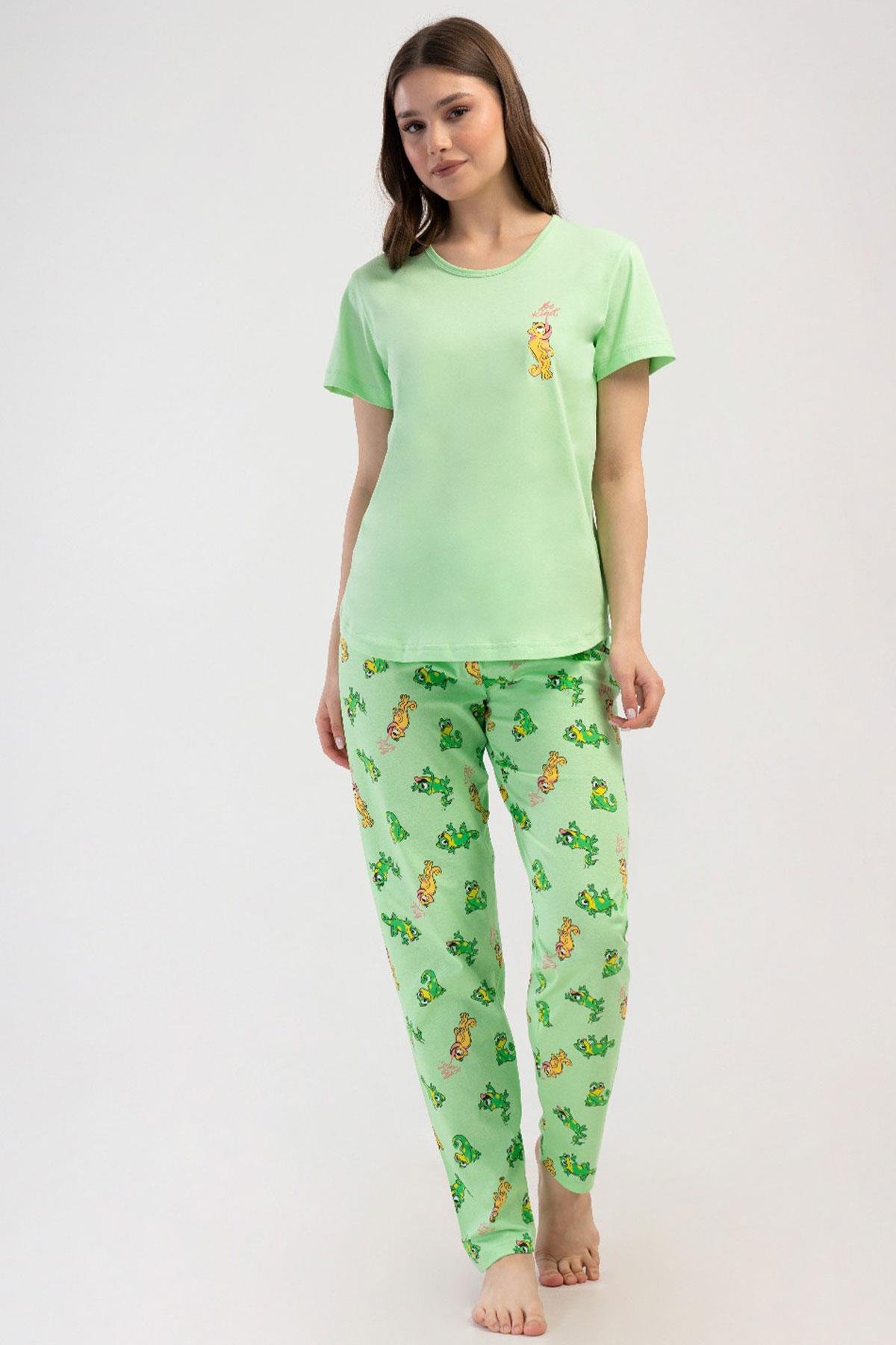 Vienetta 4082856820 Kadın Kısa Kollu Pijama Takımı