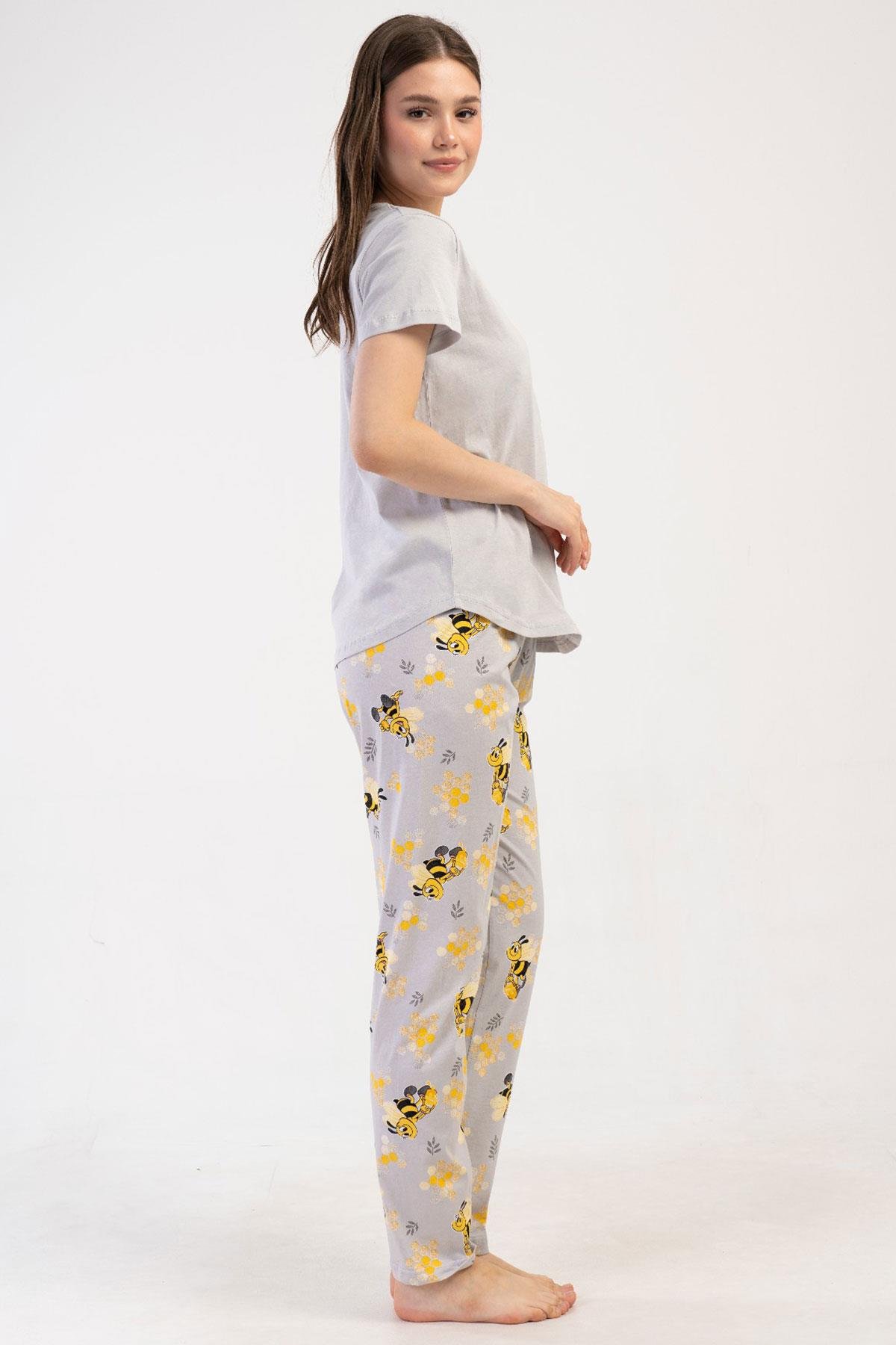 Vienetta 4082918401 Kadın Kısa Kollu Pijama Takımı